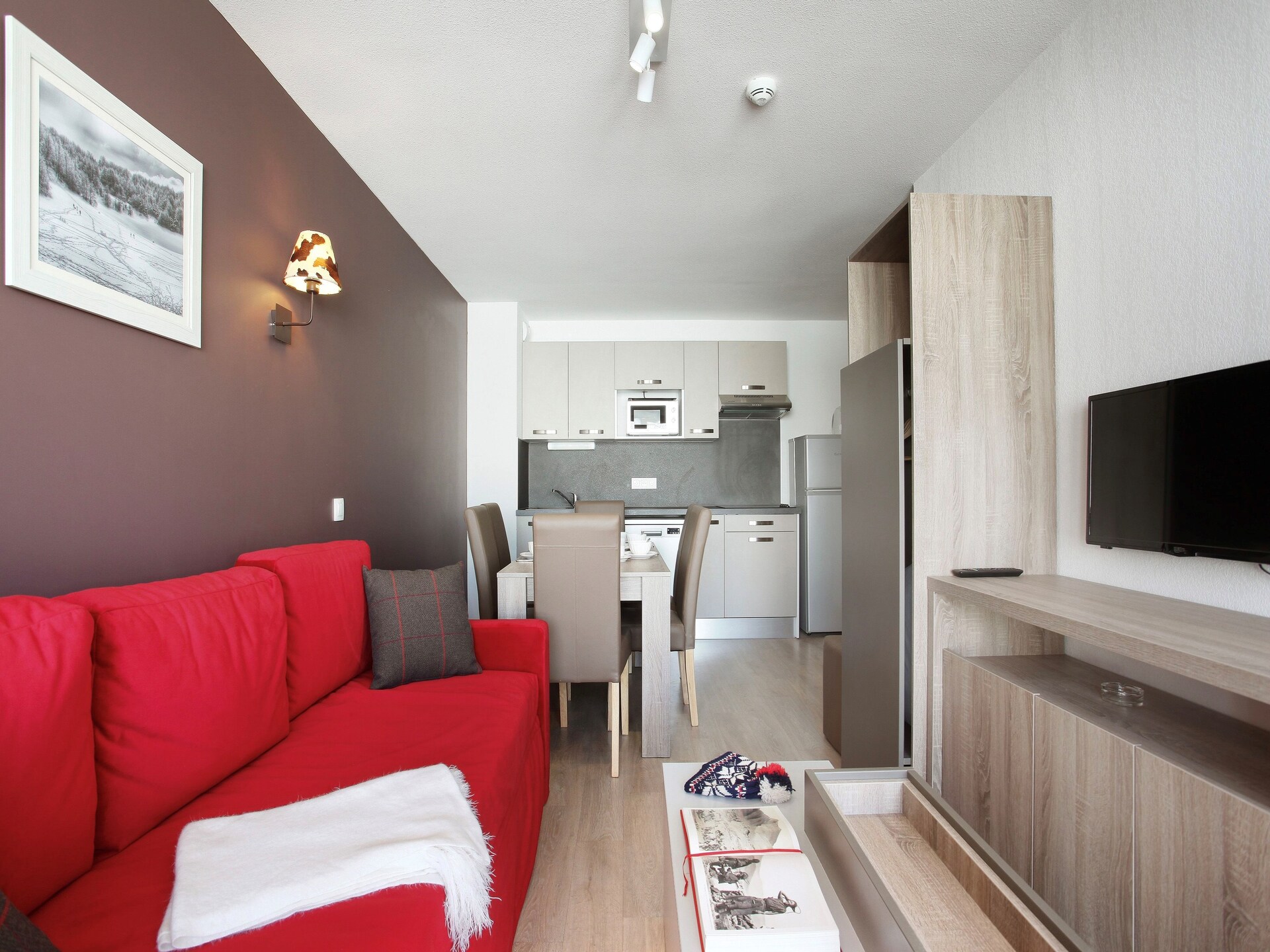 Sfeervol appartement voor 2 personen in Plagne Villages - foto 12