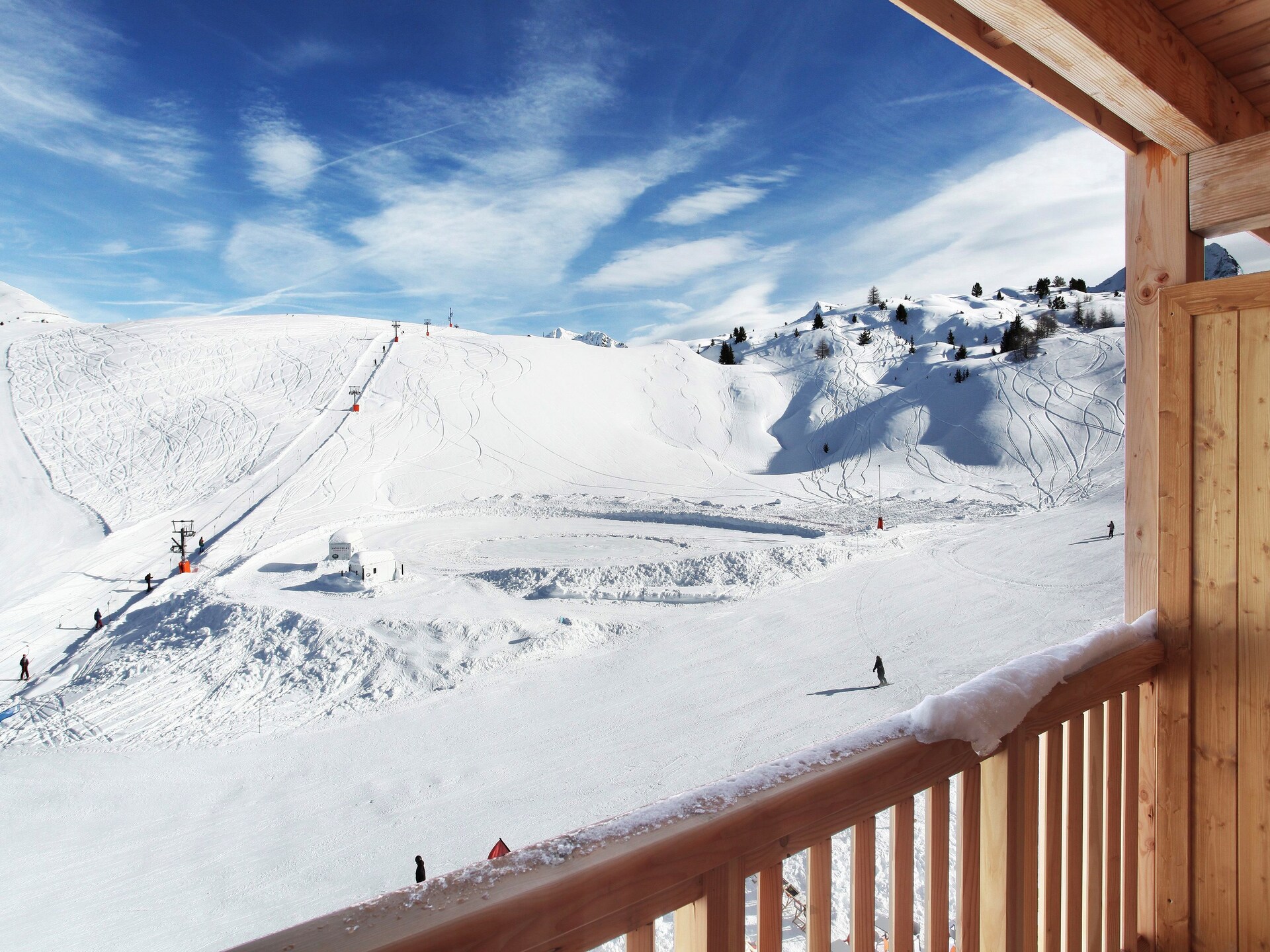 Modern appartement in Résidence Prestige Front de Neige 3, Plagne Villages - foto 25