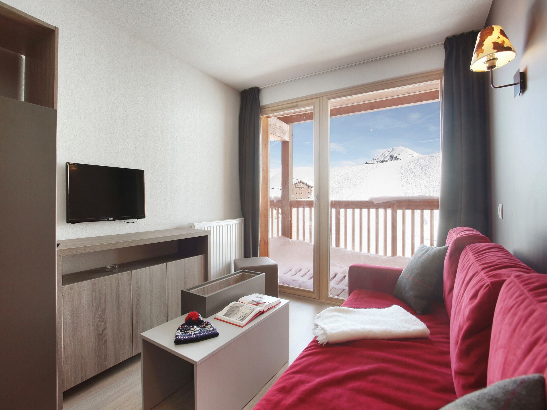 Modern appartement voor 6 personen in Plagne Villages - foto 14
