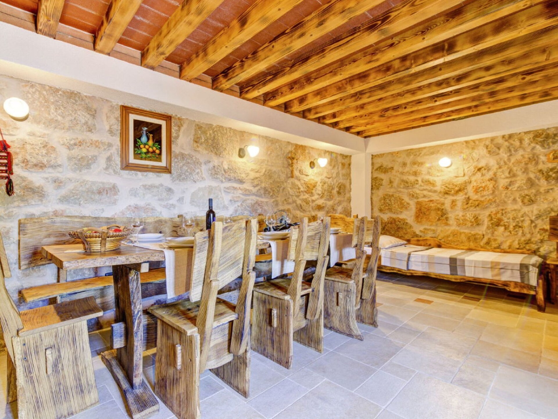 Vrijstaande villa met privézwembad en sauna bij Paklenica - foto 12