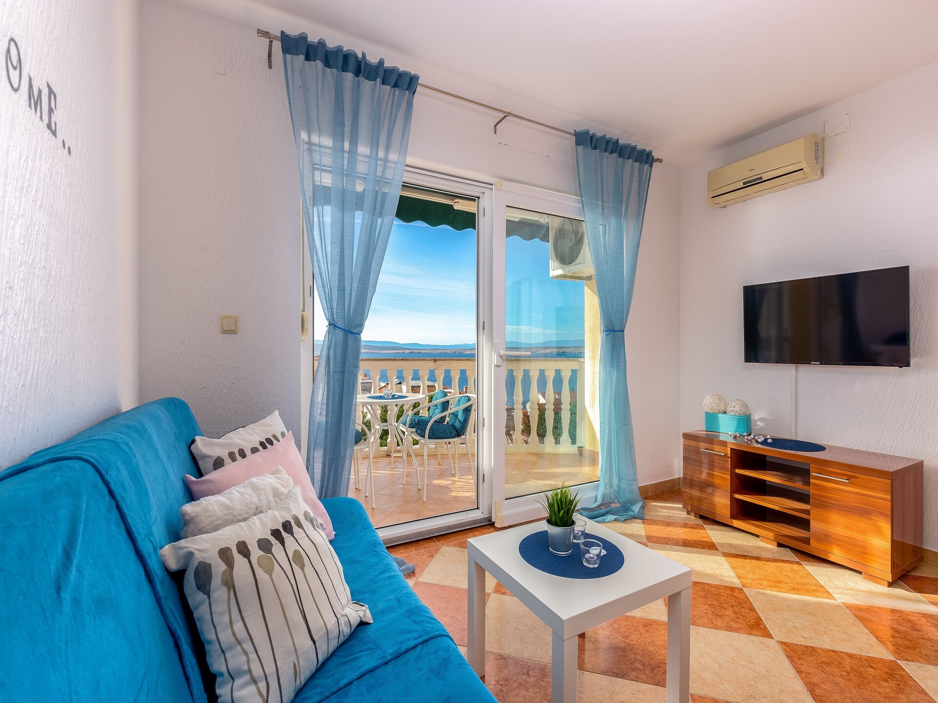 Appartement aan zee in Crikvenica met 2 slaapkamers voor 4 personen - foto 1