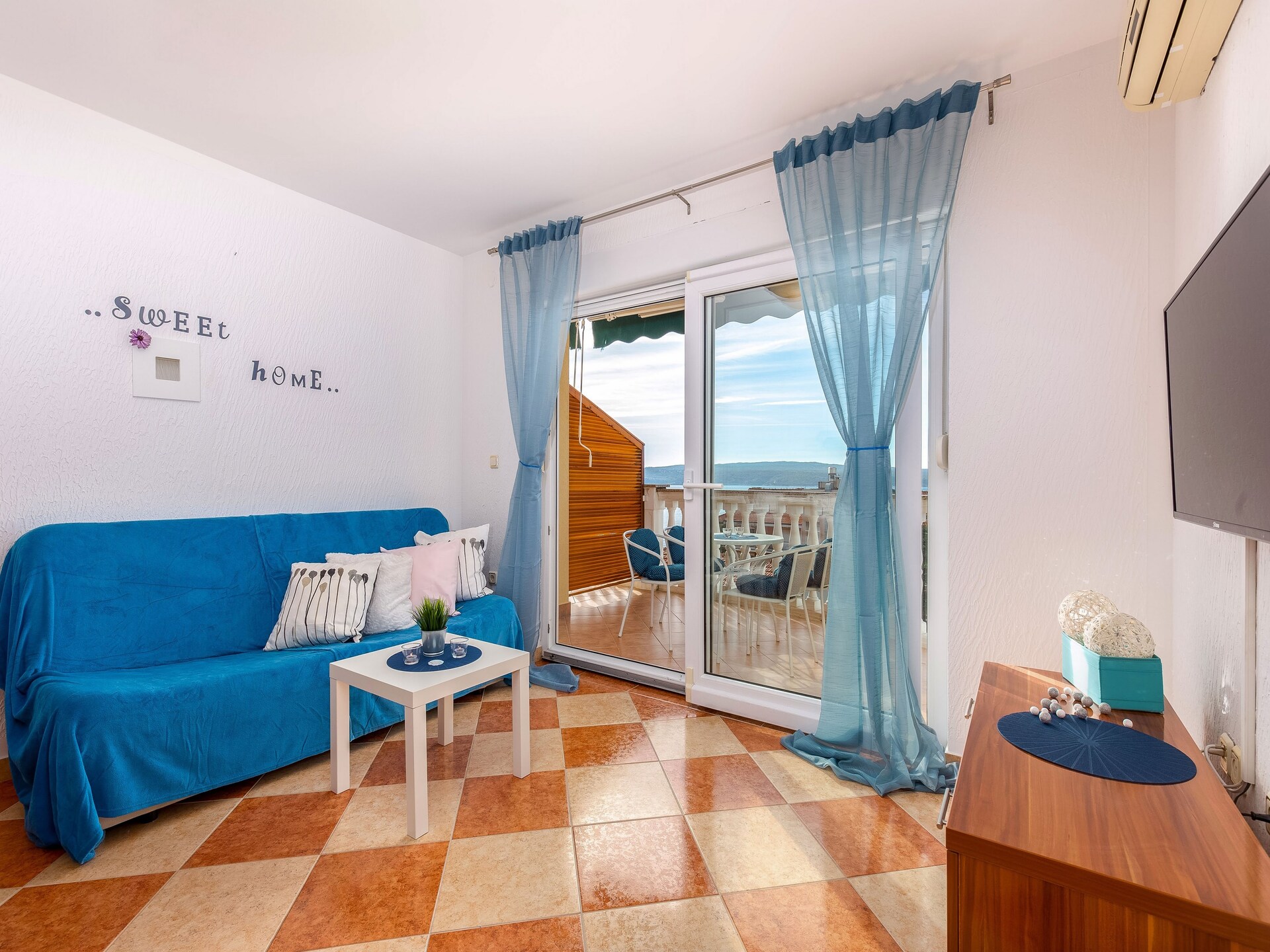 Appartement aan zee in Crikvenica met 2 slaapkamers voor 4 personen - foto 6