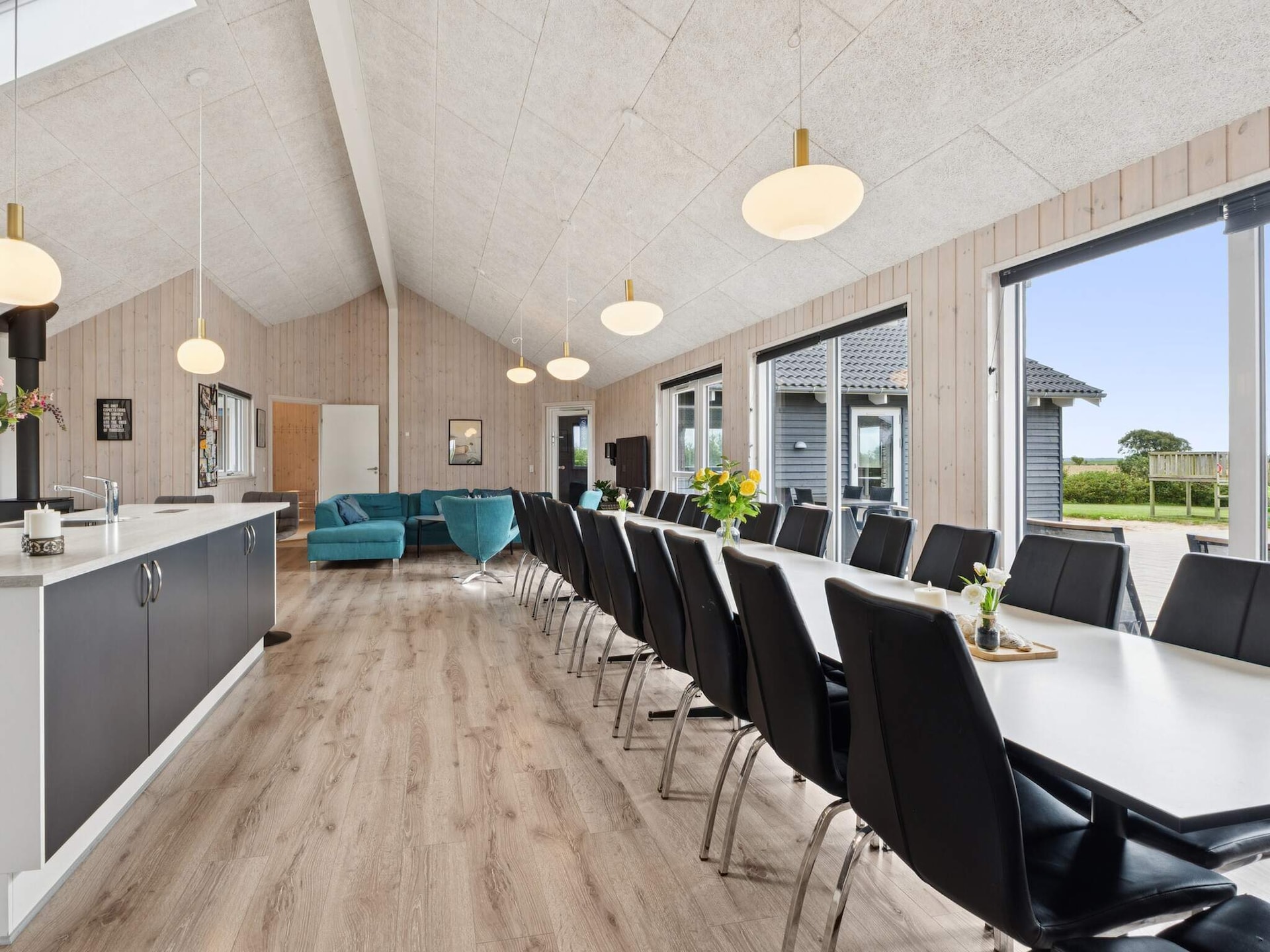 Op 500 m van zee: ruim vakantiehuis in Spøttrup voor 24 personen - foto 29