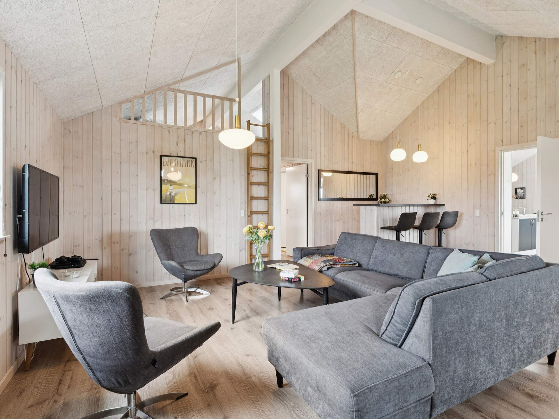 Op 500 m van zee: ruim vakantiehuis in Spøttrup voor 24 personen - foto 32