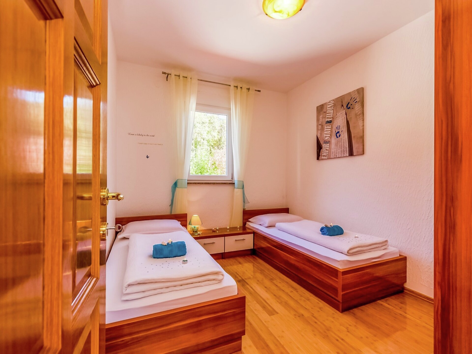 Appartement Oleandar 4: Zeezicht & zwembad op 300m van strand in Dramalj - foto 7