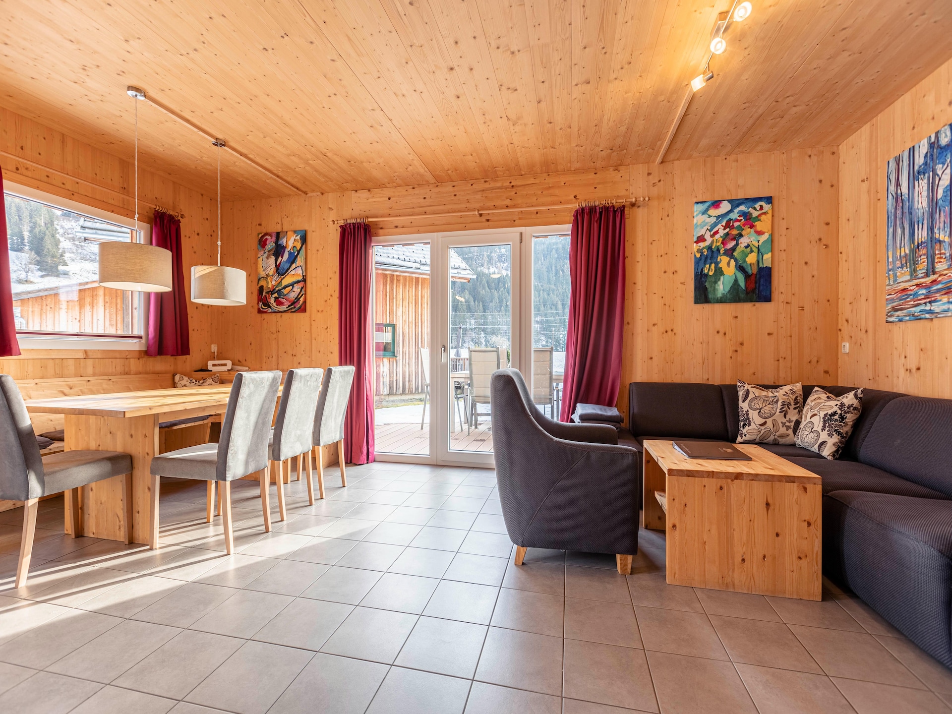 Aan de piste: Ruim chalet voor 8 personen in Murau - foto 2