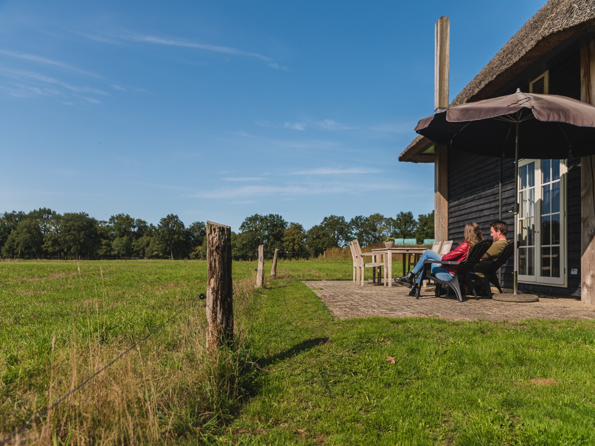 Lodge in hooibergstijl met sauna op Twents vakantiepark in Wierden - foto 1