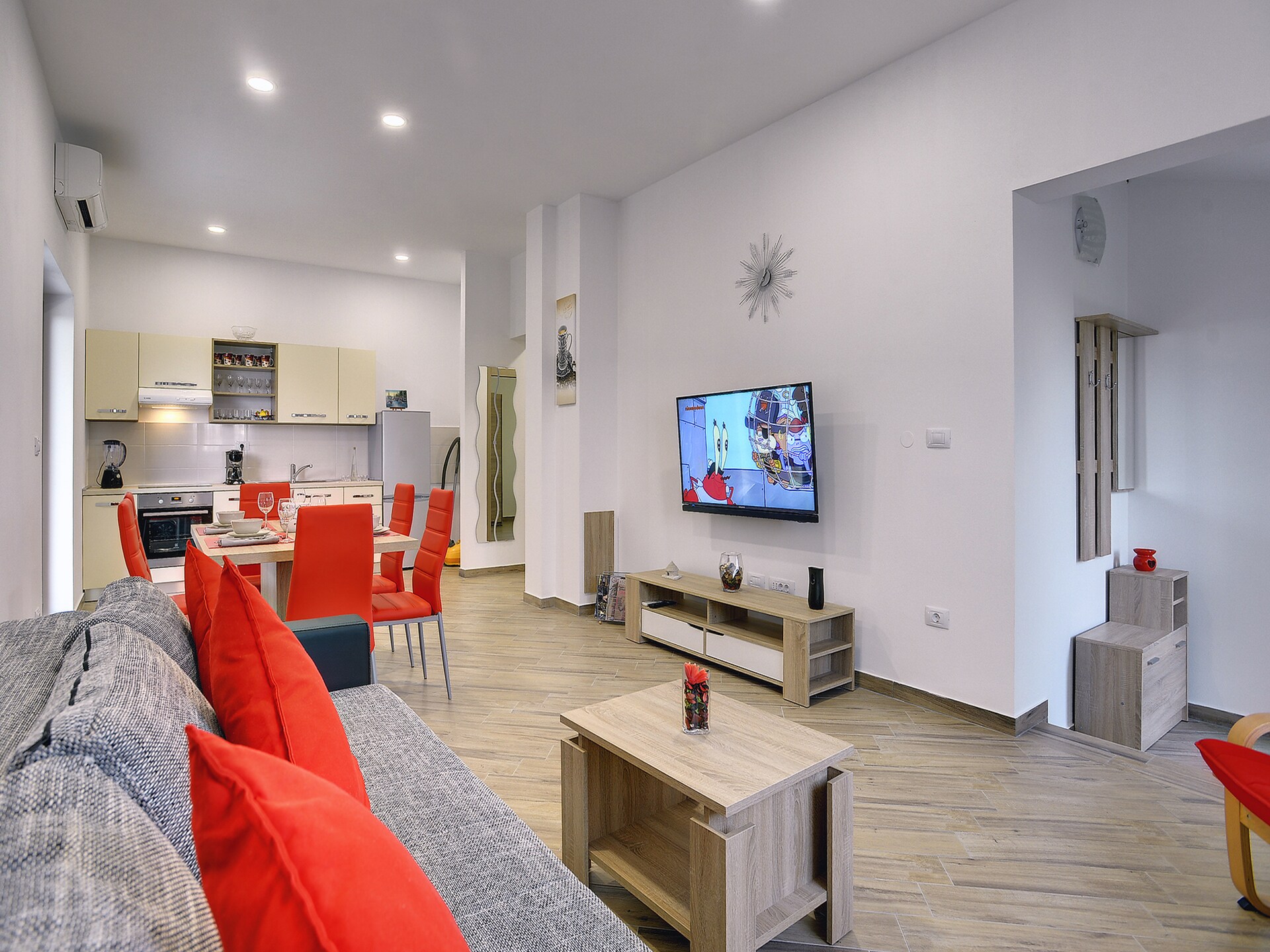 Op 1,0 km van het strand: Vakantiehuis Casa Mareti in Liznjan - foto 6