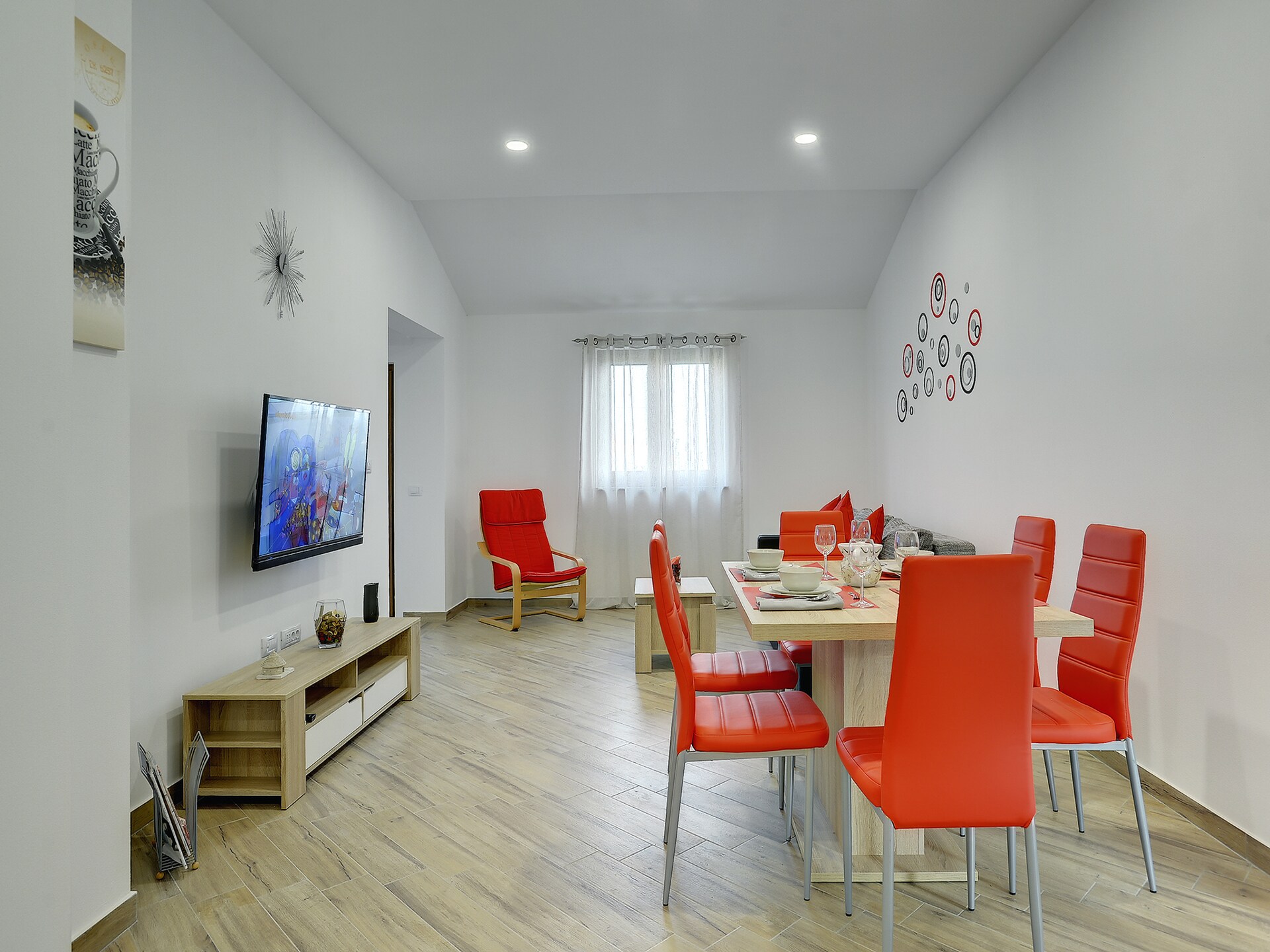 Op 1,0 km van het strand: Vakantiehuis Casa Mareti in Liznjan - foto 10