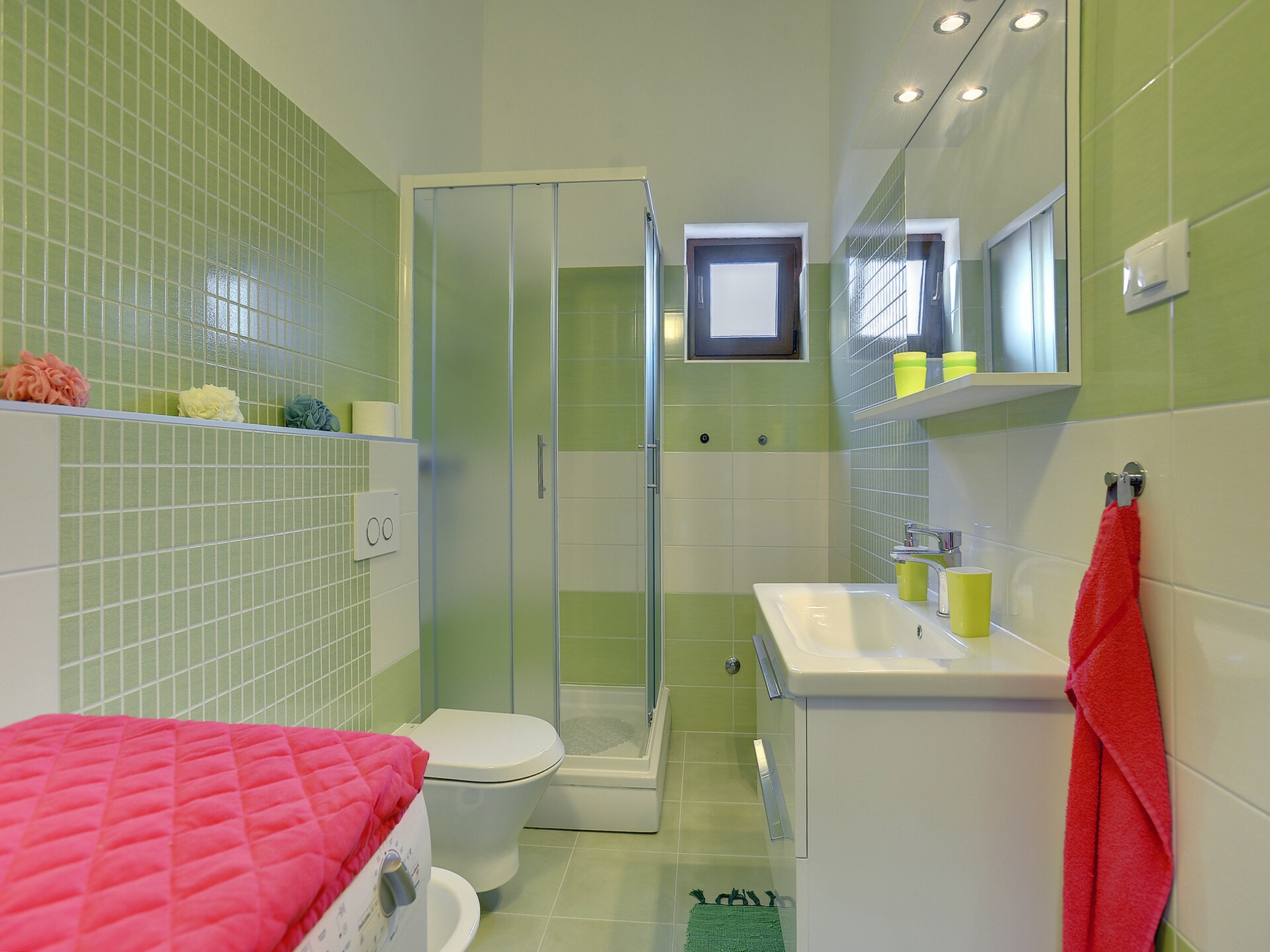 Op 1,0 km van het strand: Vakantiehuis Casa Mareti in Liznjan - foto 17