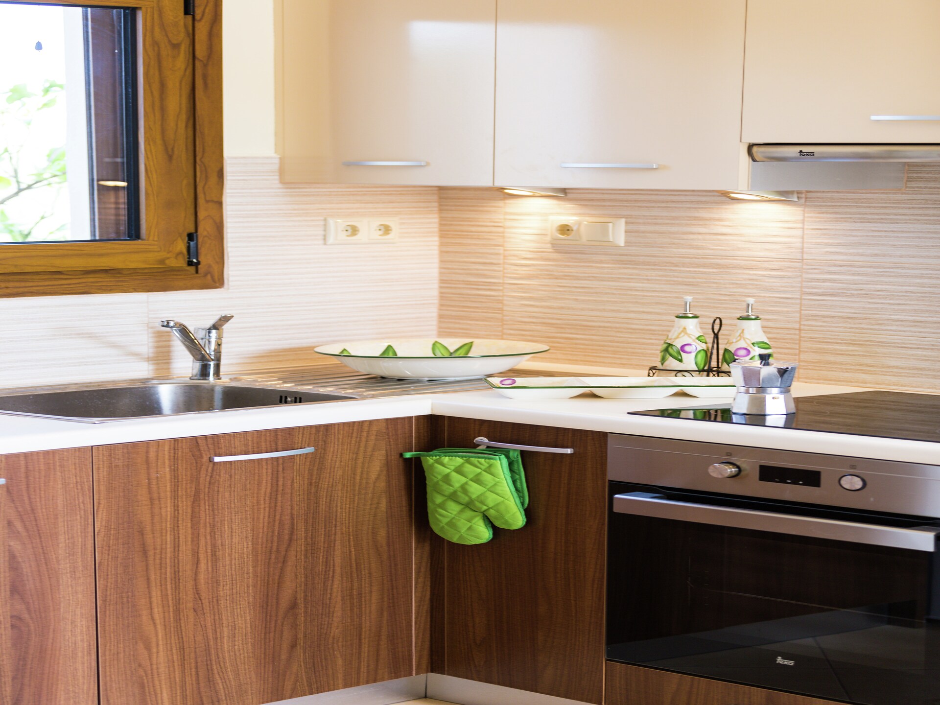 Modern Olijf Appartement nabij Rethymno met Grote Tuin - foto 15