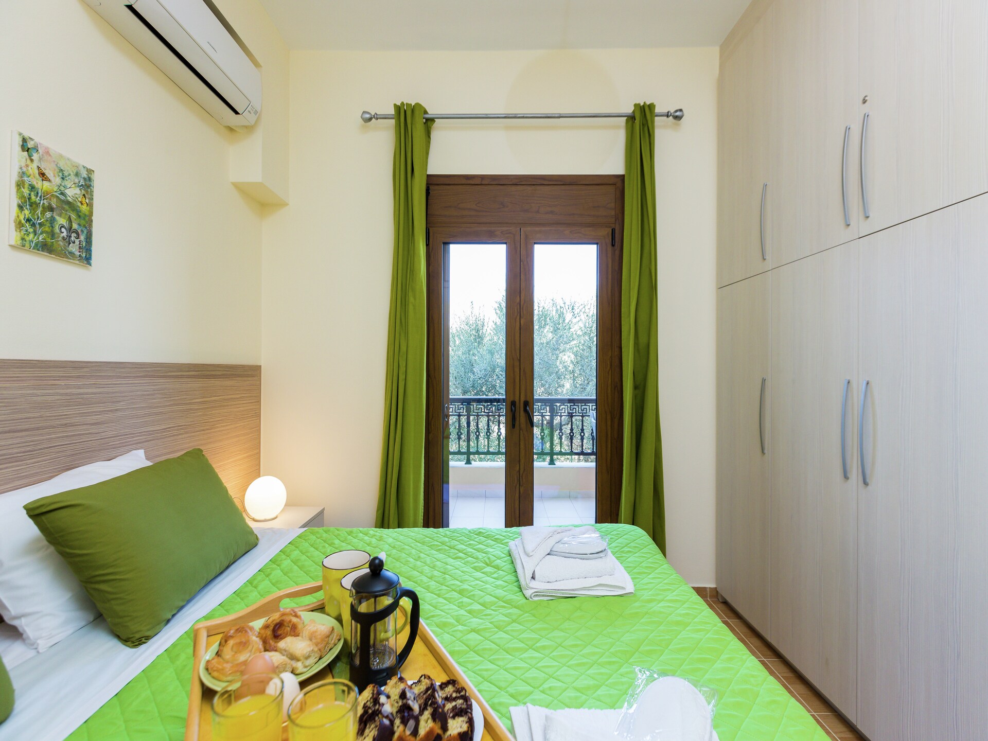 Modern Olijf Appartement nabij Rethymno met Grote Tuin - foto 17