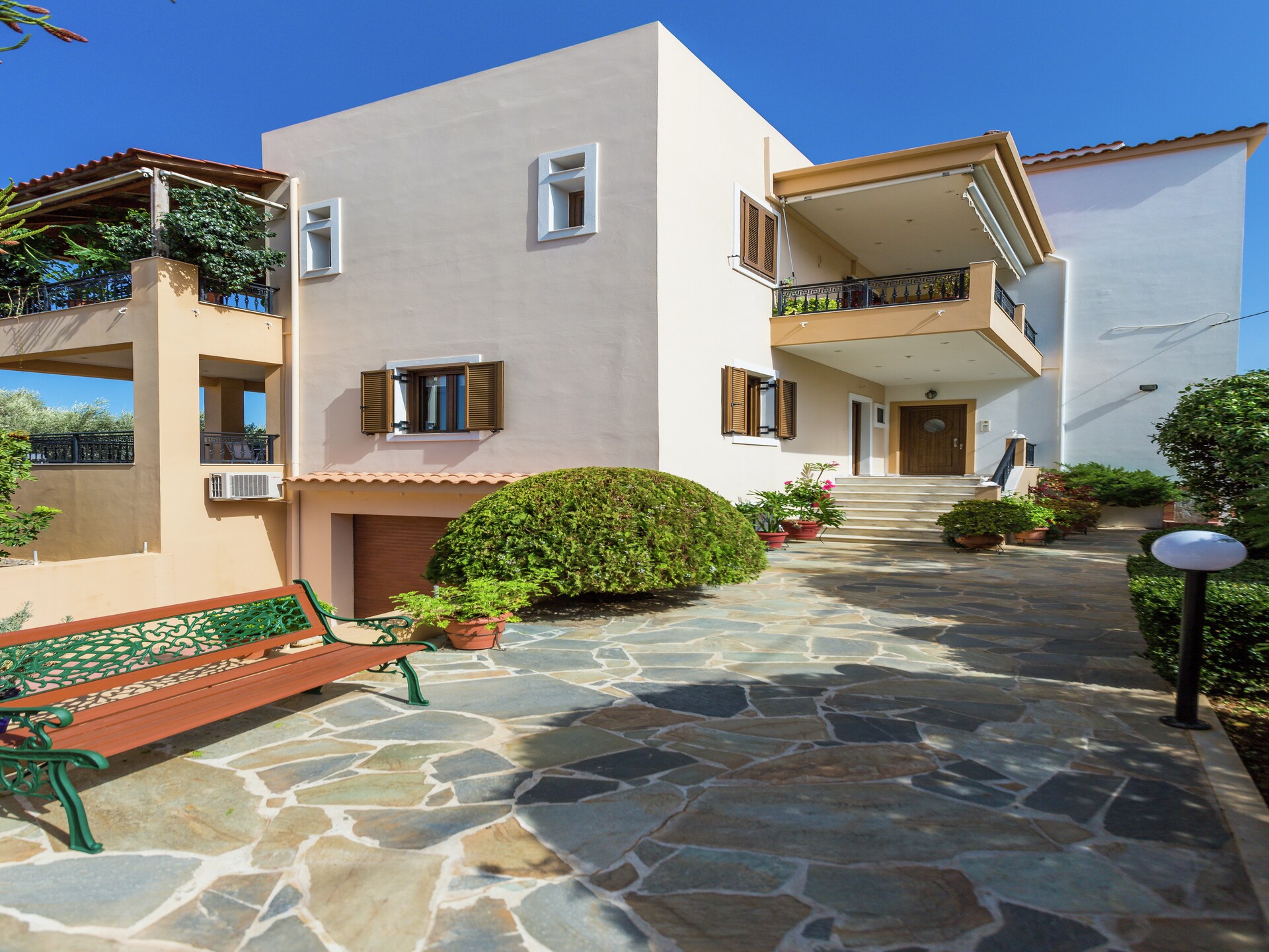 Modern Olijf Appartement nabij Rethymno met Grote Tuin - foto 4