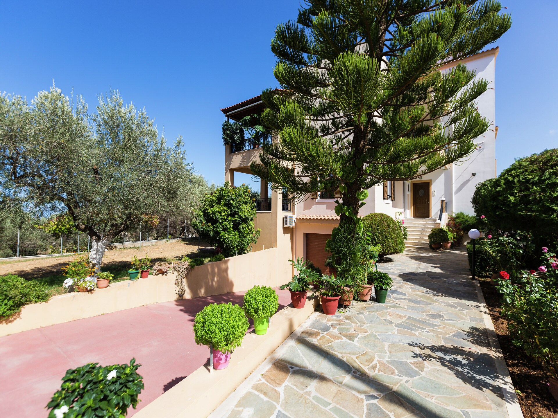 Modern Olijf Appartement nabij Rethymno met Grote Tuin - foto 26