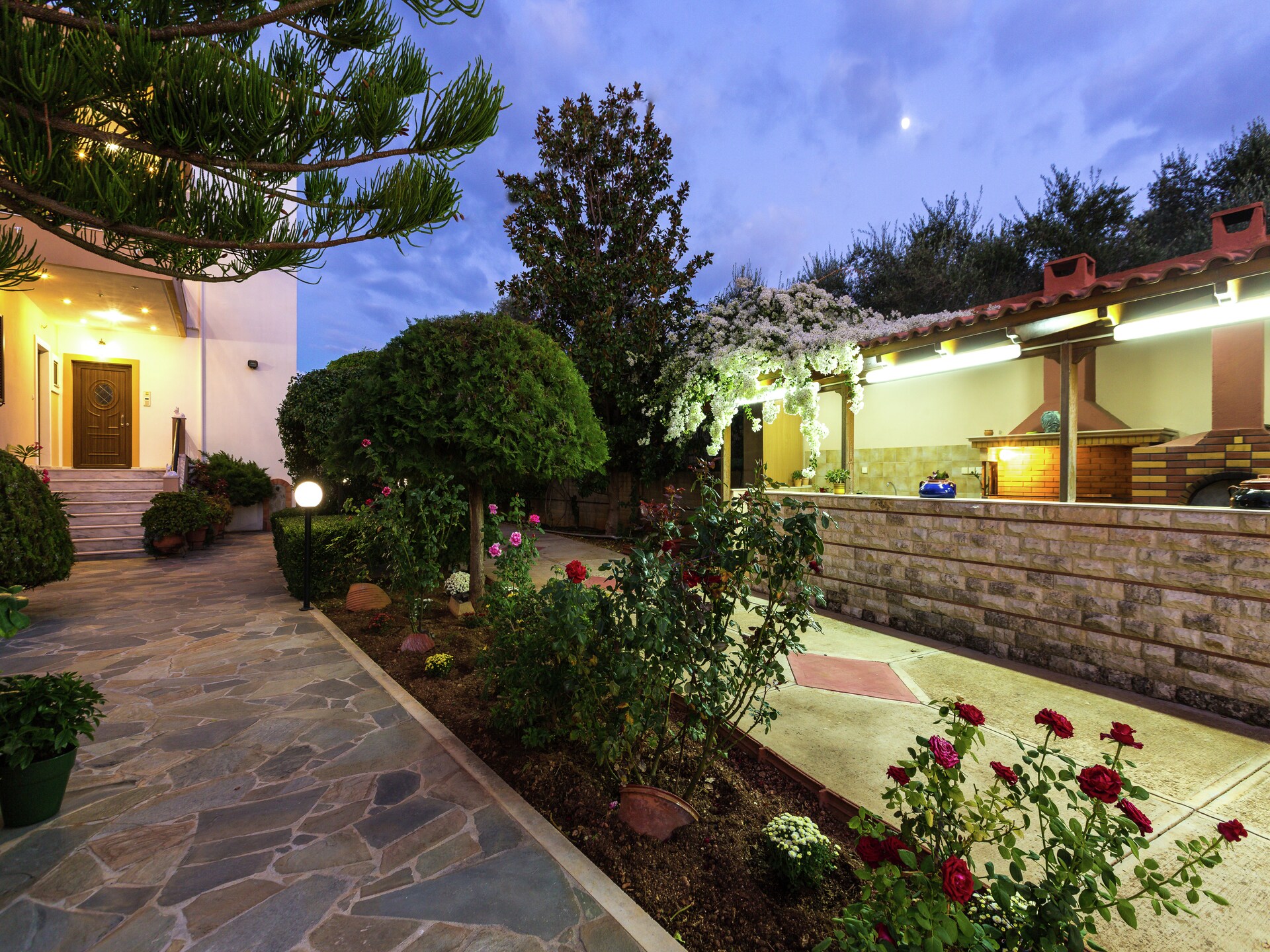 Modern Olijf Appartement nabij Rethymno met Grote Tuin - foto 34