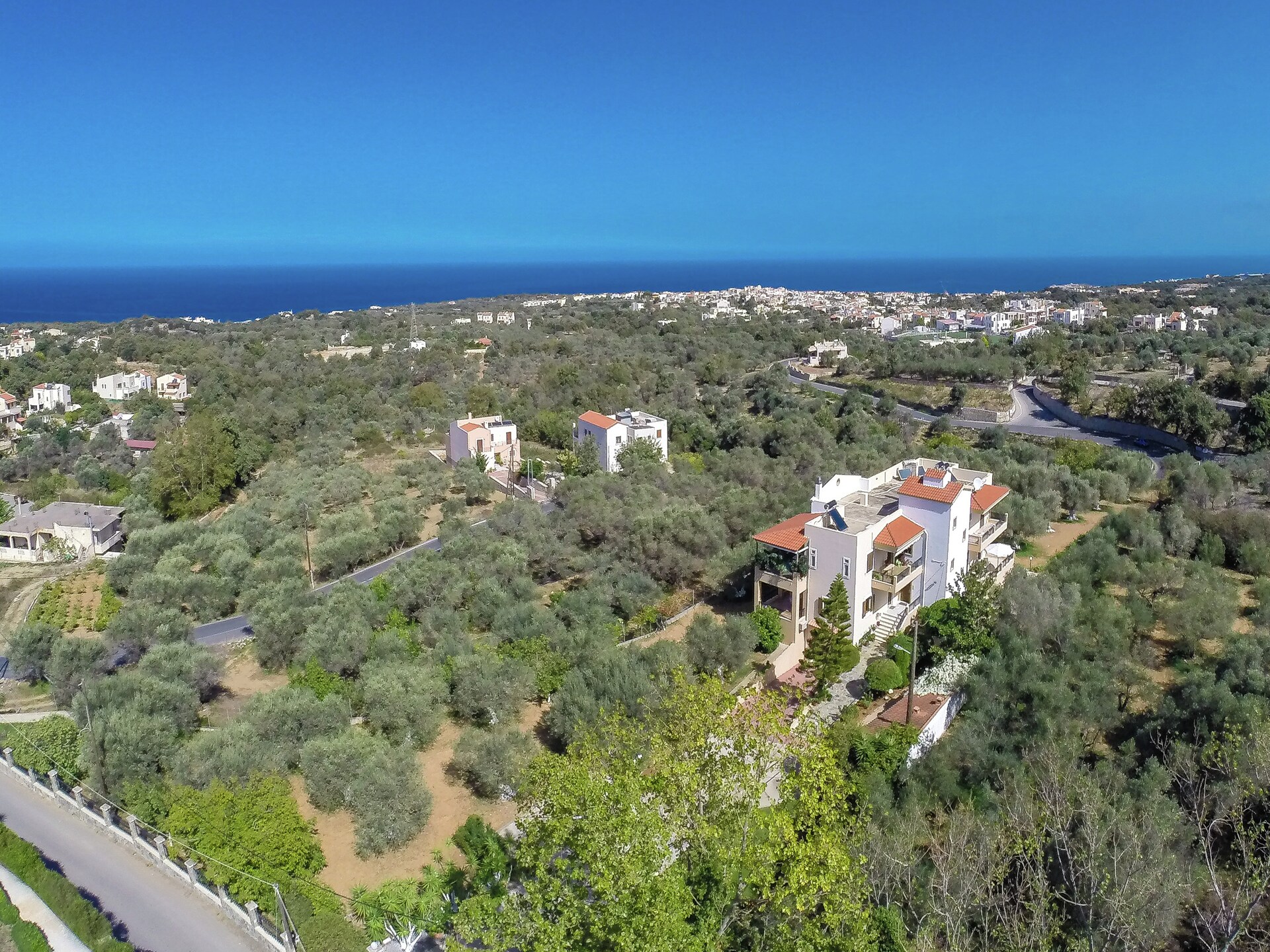 Modern Olijf Appartement nabij Rethymno met Grote Tuin - foto 35
