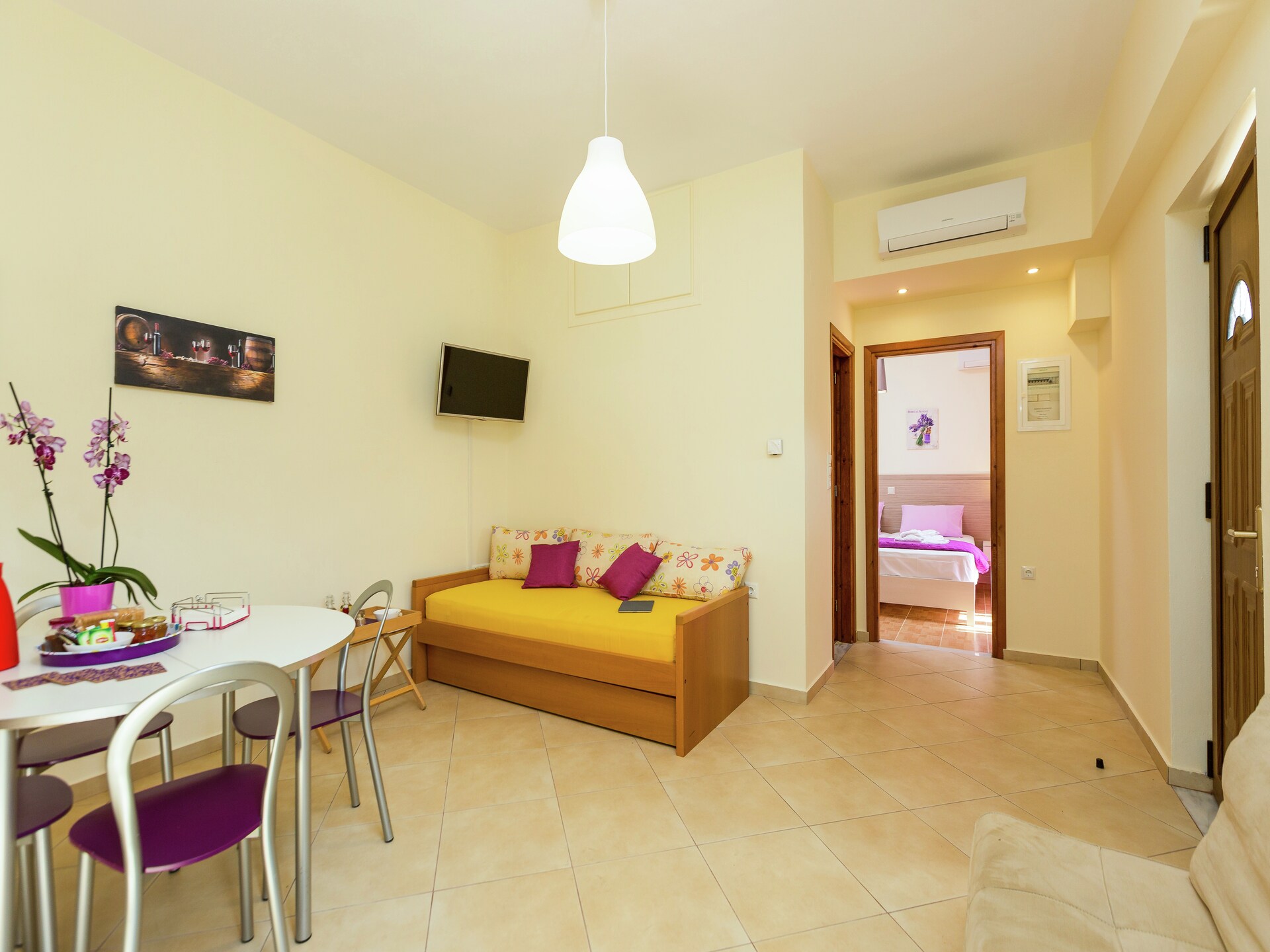 Wijn-thema appartement in olijfgaard bij Prines, vlakbij Rethymnon - foto 2