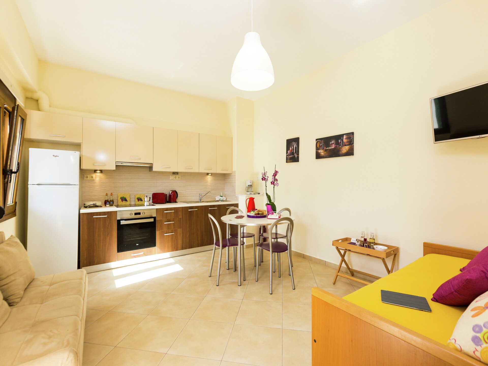 Wijn-thema appartement in olijfgaard bij Prines, vlakbij Rethymnon - foto 4