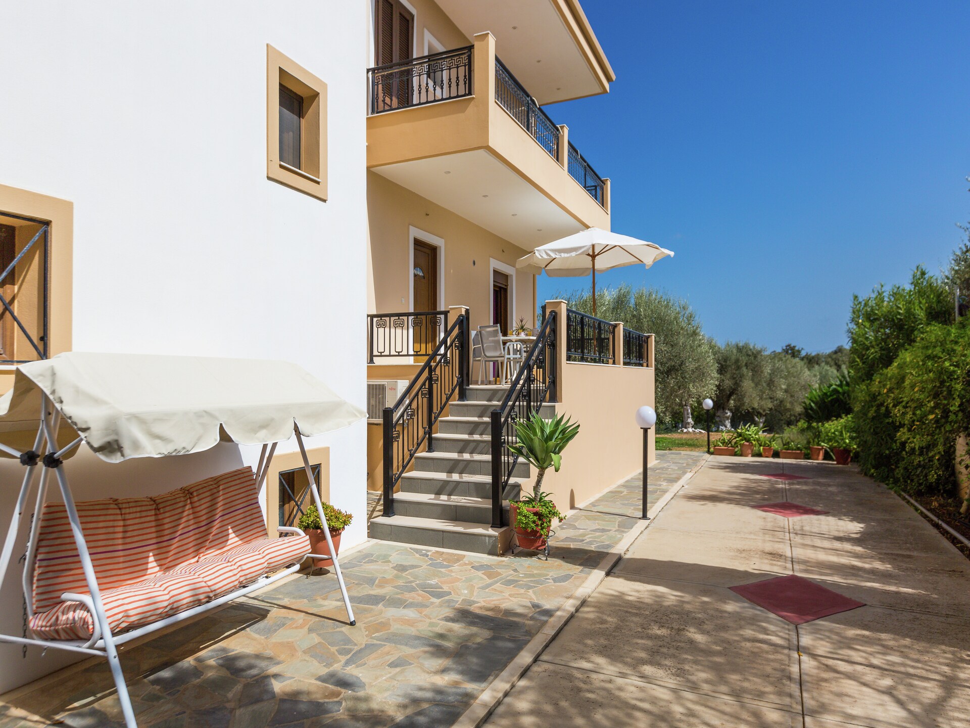 Wijn-thema appartement in olijfgaard bij Prines, vlakbij Rethymnon - foto 14