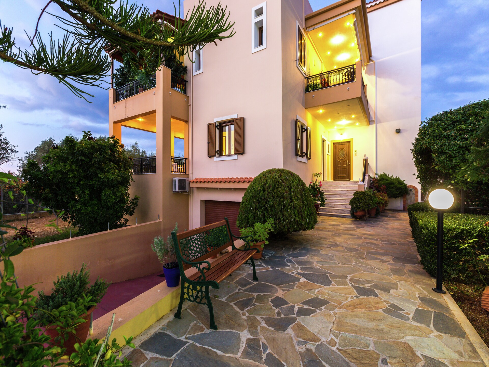 Wijn-thema appartement in olijfgaard bij Prines, vlakbij Rethymnon - foto 18