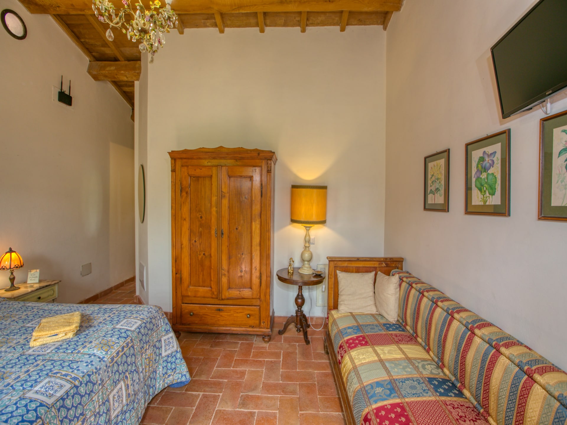 Op 1,0 km van centrum Assisi: ruim vakantiehuis Villa Giuli - foto 22