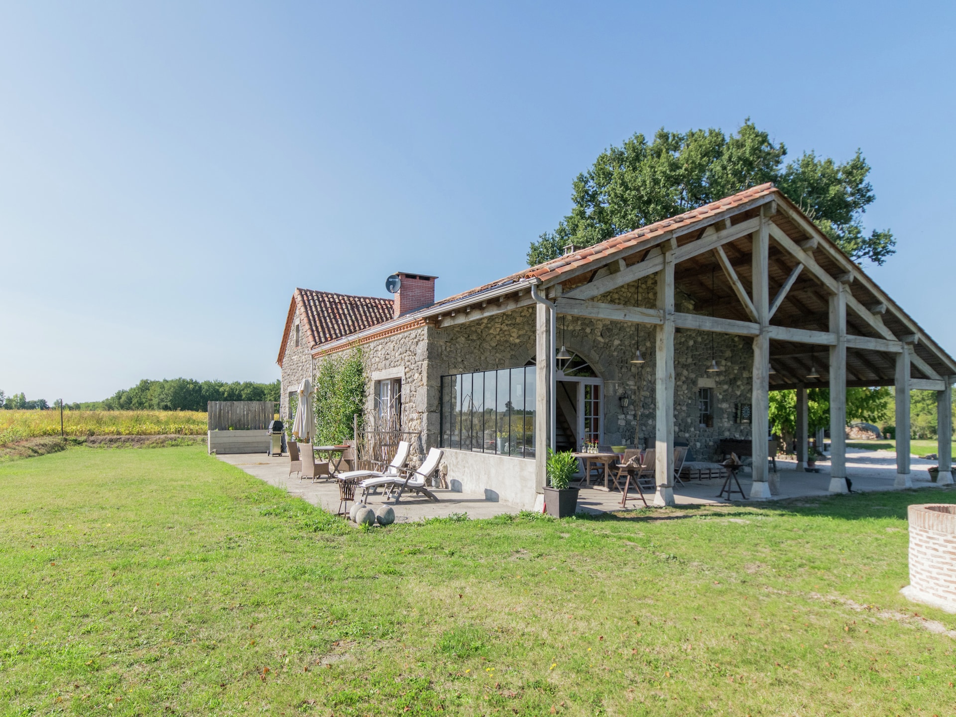 Landhuis met privézwembad voor 12 personen in Fargues-sur-Ourbise - foto 2