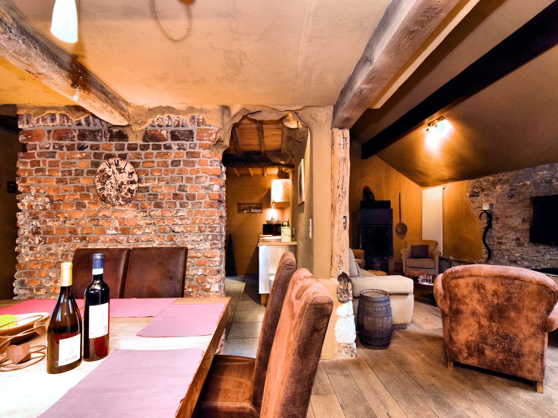 5-persoons boerderij met sauna en open haard in Oppagne - foto 17