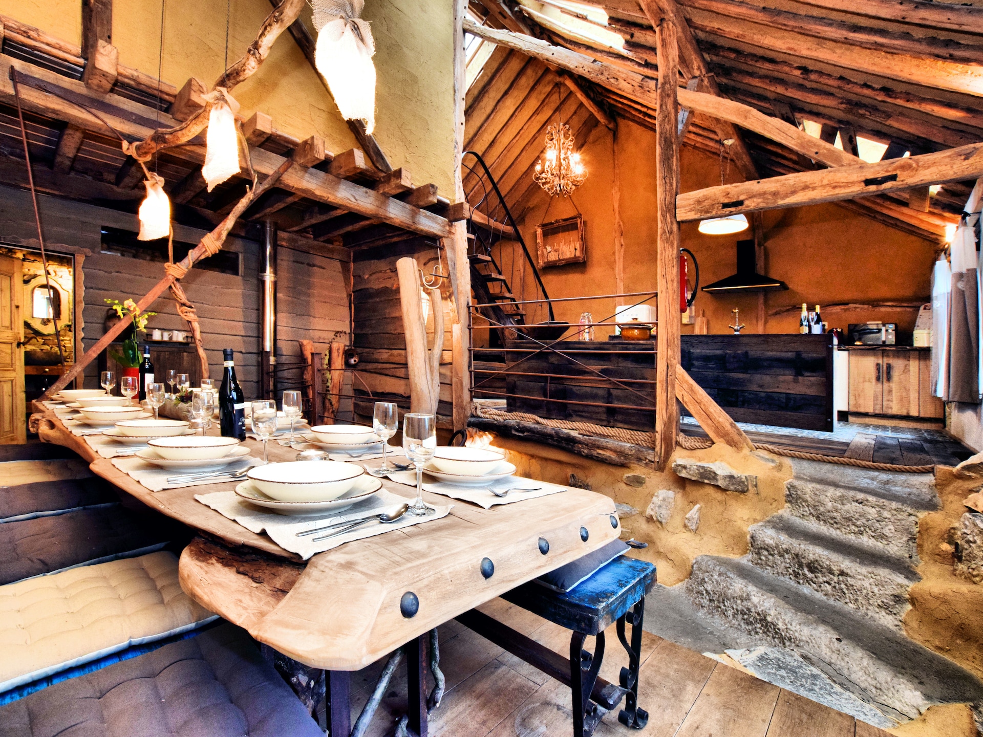 7-persoons boerderij met sauna in unieke grotstijl bij Oppagne - foto 19