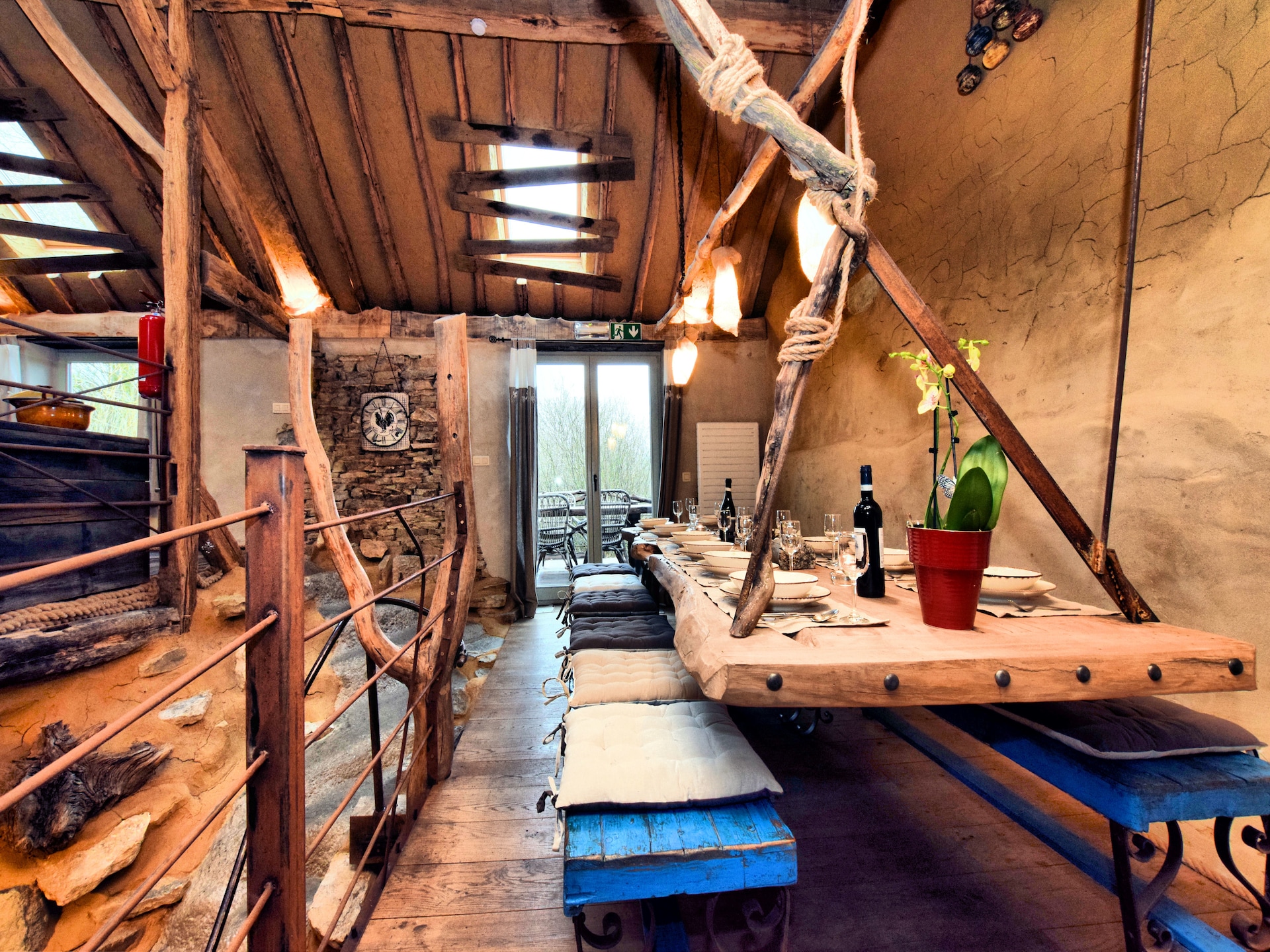 7-persoons boerderij met sauna in unieke grotstijl bij Oppagne - foto 20