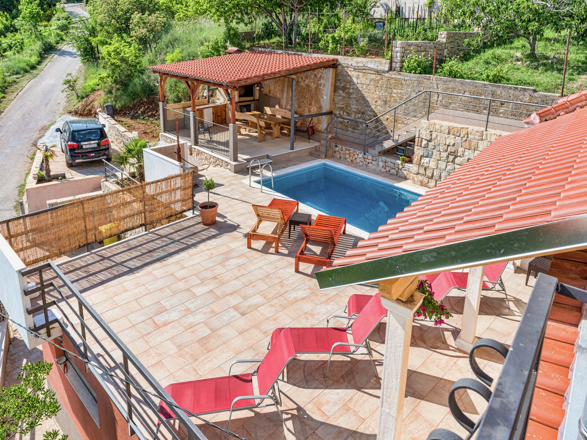 Ruime villa met privézwembad en tuin voor 9 personen nabij Split - foto 6