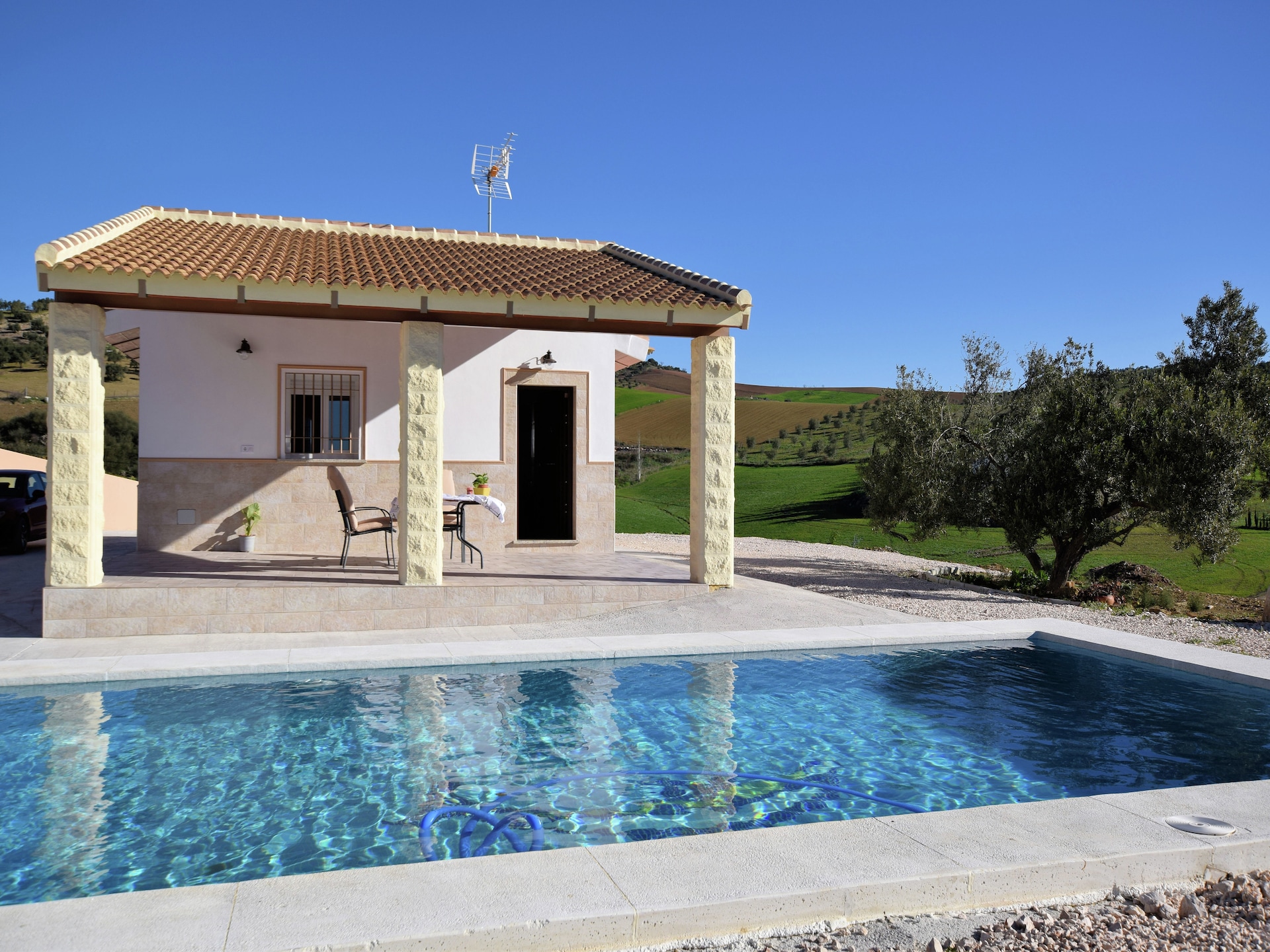 Privézwembad en rust in vakantiehuis Casa Celeste, Villanueva de la Concepción - foto 2