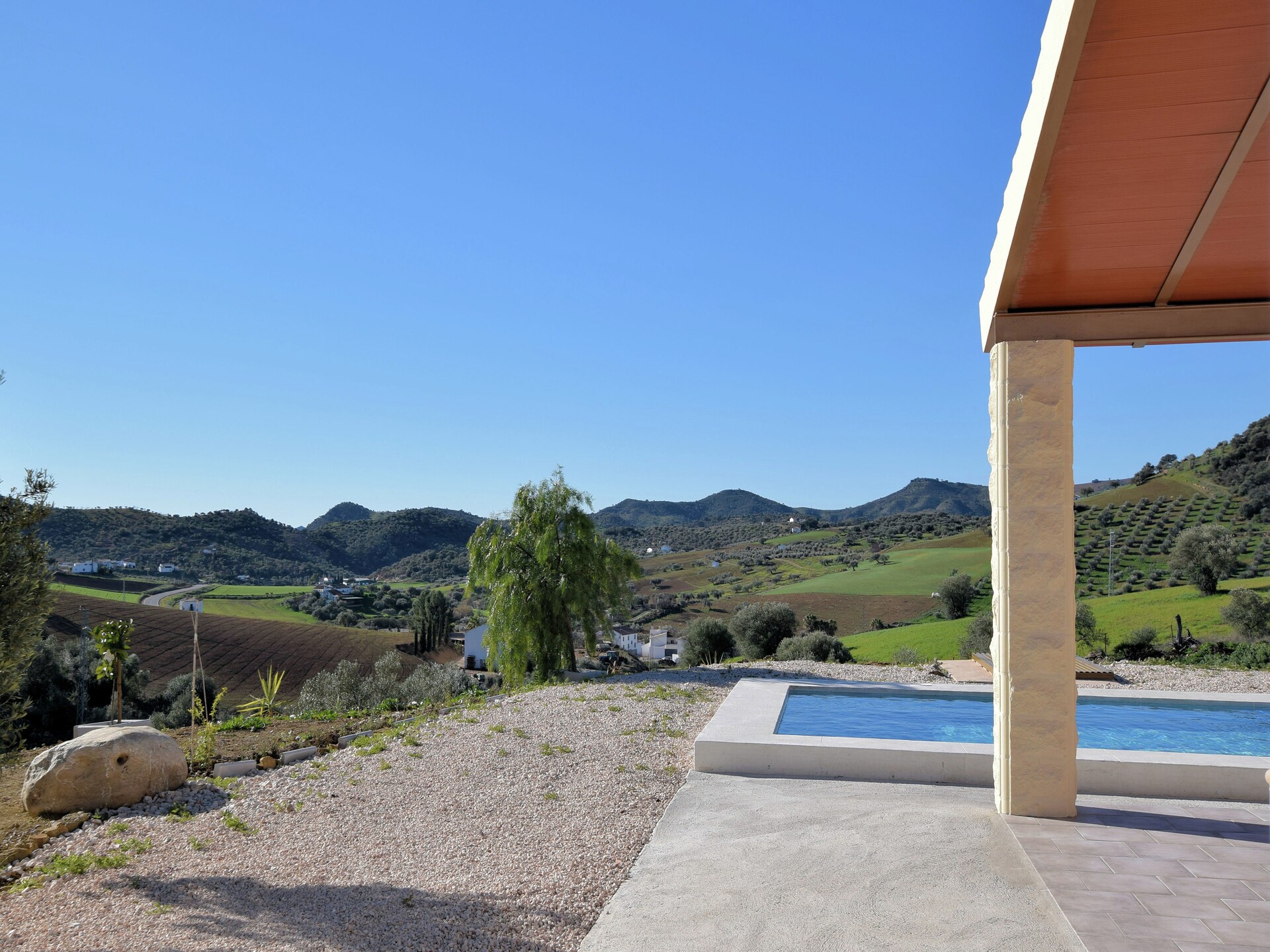 Privézwembad en rust in vakantiehuis Casa Celeste, Villanueva de la Concepción - foto 8