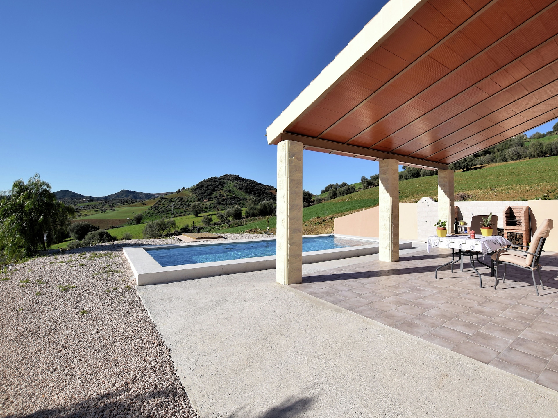 Privézwembad en rust in vakantiehuis Casa Celeste, Villanueva de la Concepción - foto 12