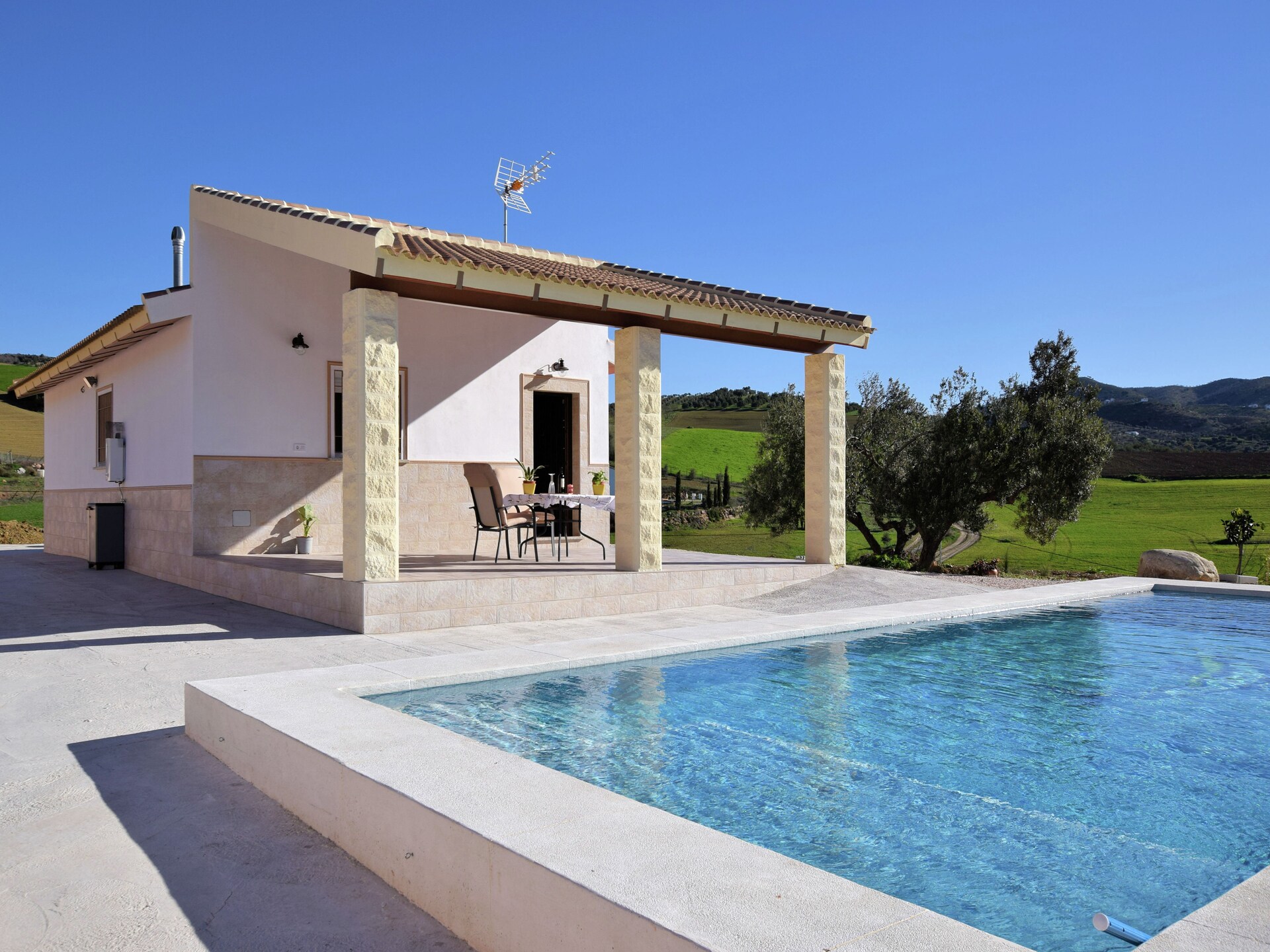 Privézwembad en rust in vakantiehuis Casa Celeste, Villanueva de la Concepción - foto 9