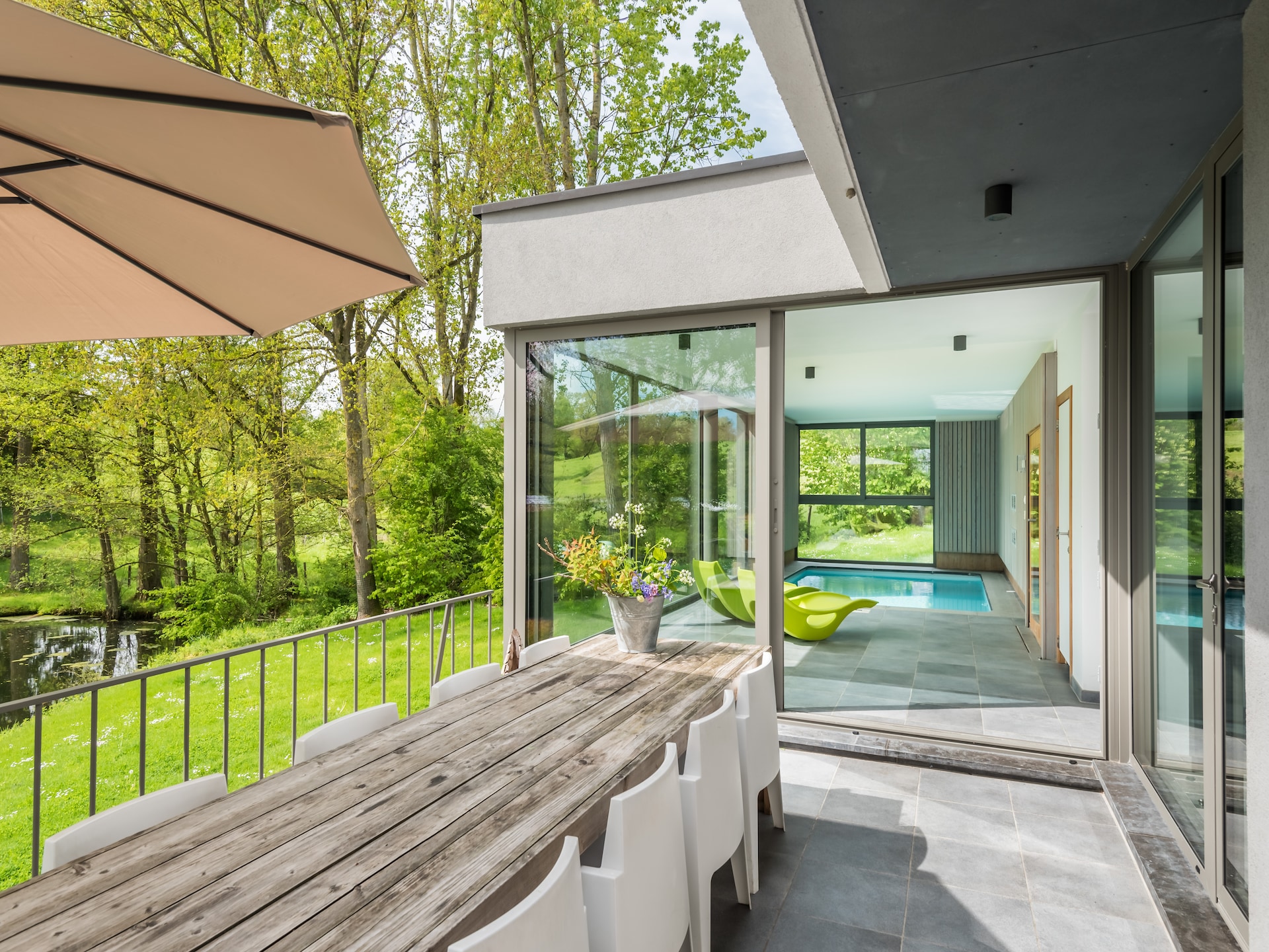 Moderne villa met binnenzwembad en sauna aan de rand van Noiseux - foto 13