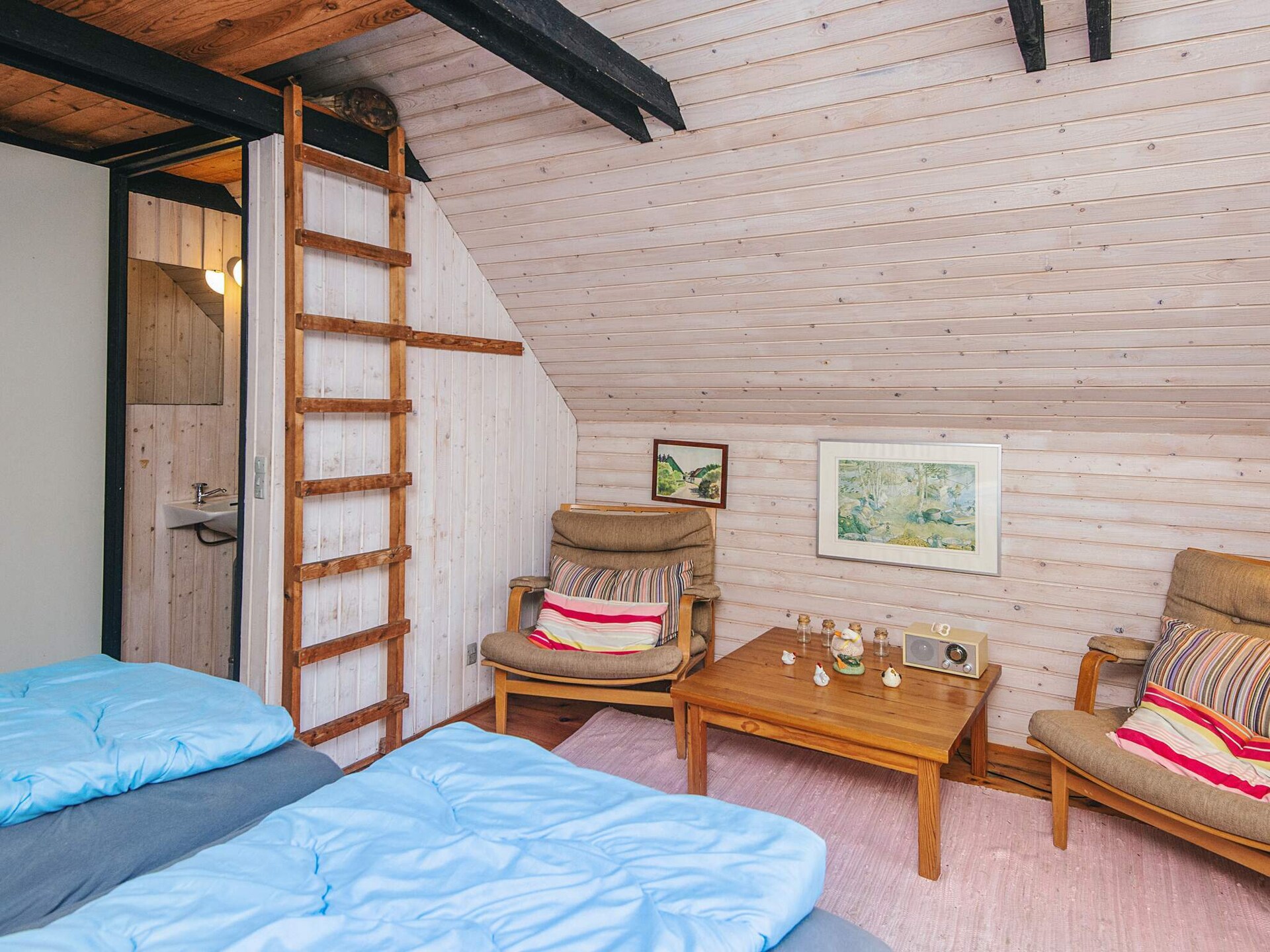 Sfeervol vrijstaand vakantiehuis met annex nabij strand van Sønderho - foto 32