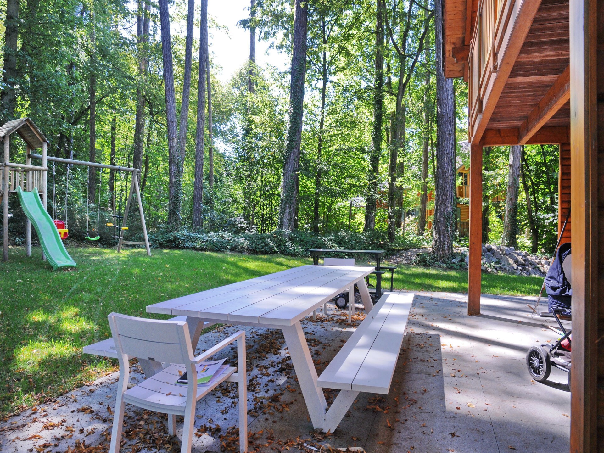 12-persoons chalet met houtkachel en speeltuin in Bomal-Sur-Ourthe - foto 5