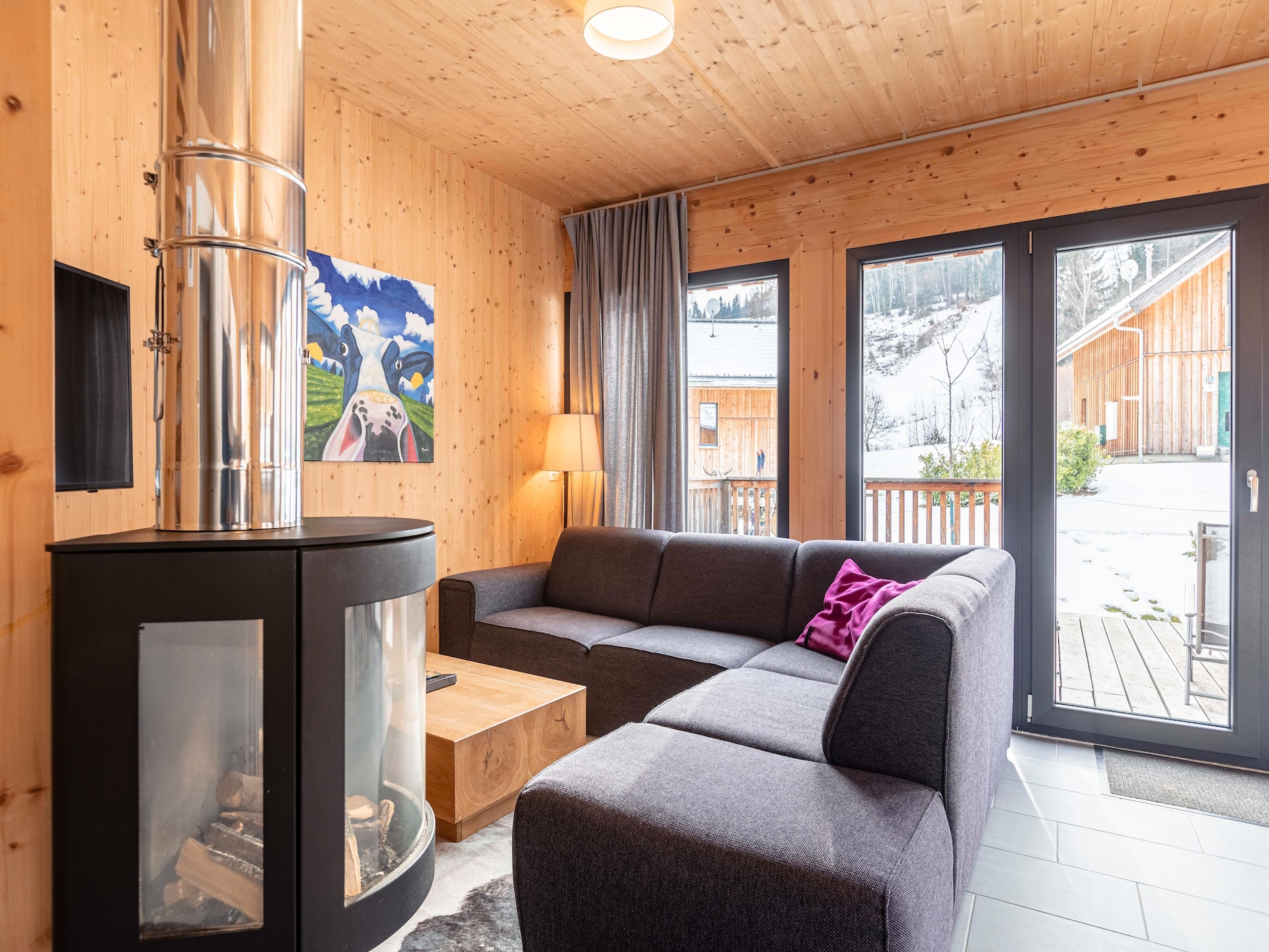 9-persoons chalet aan de piste en het meer in Kreischberg Murau · 9 pers. - foto 2