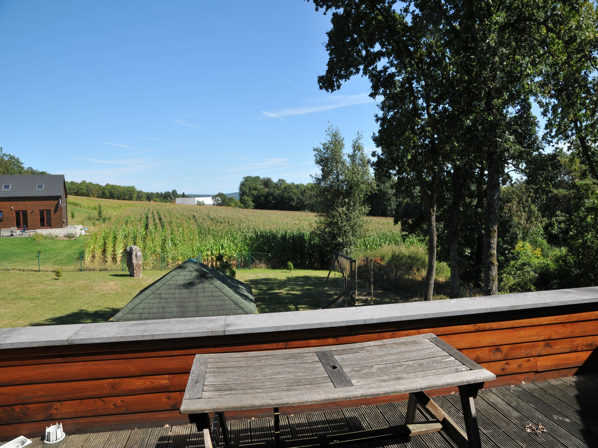 Vrijstaande houten villa Vivaldi met tuin op 1 km van centrum Durbuy - foto 12