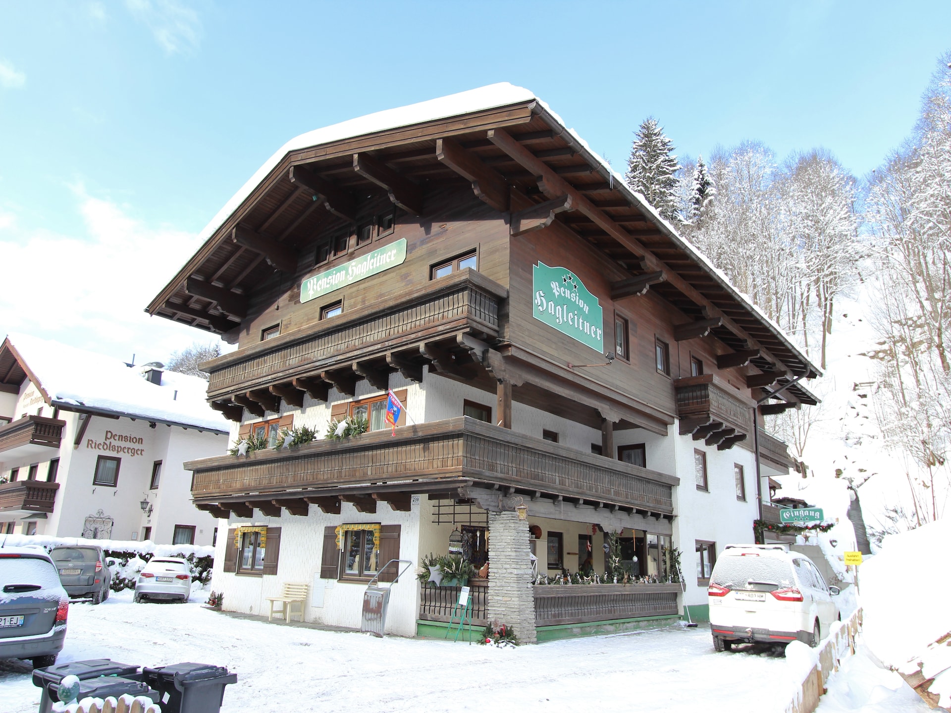 Aan de piste: Ruim appartement in centrum Saalbach-Hinterglemm - foto 1