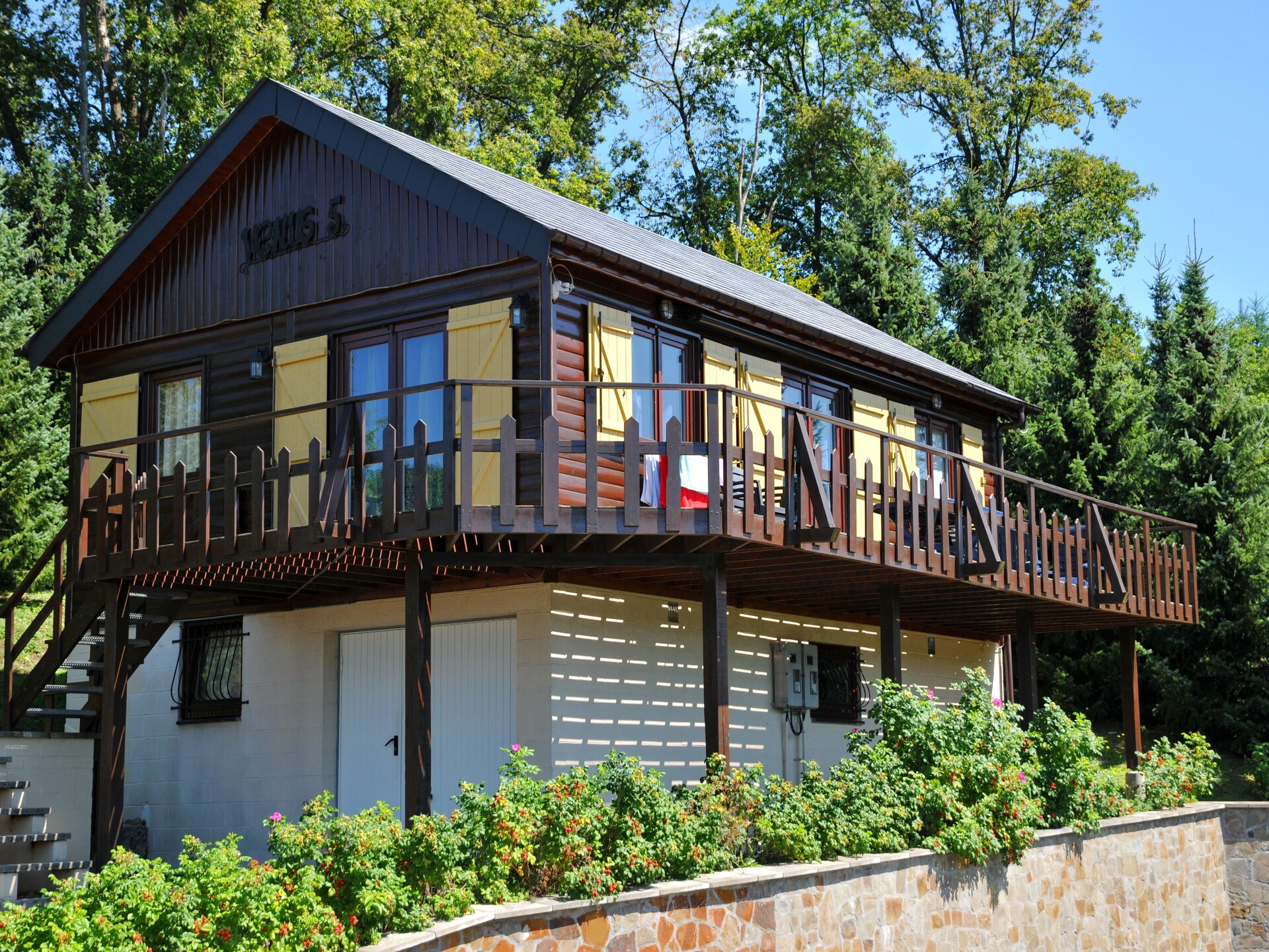 Panoramisch vakantiehuis voor 8 aan de Ourthe in La Roche-en-Ardenne - foto 1