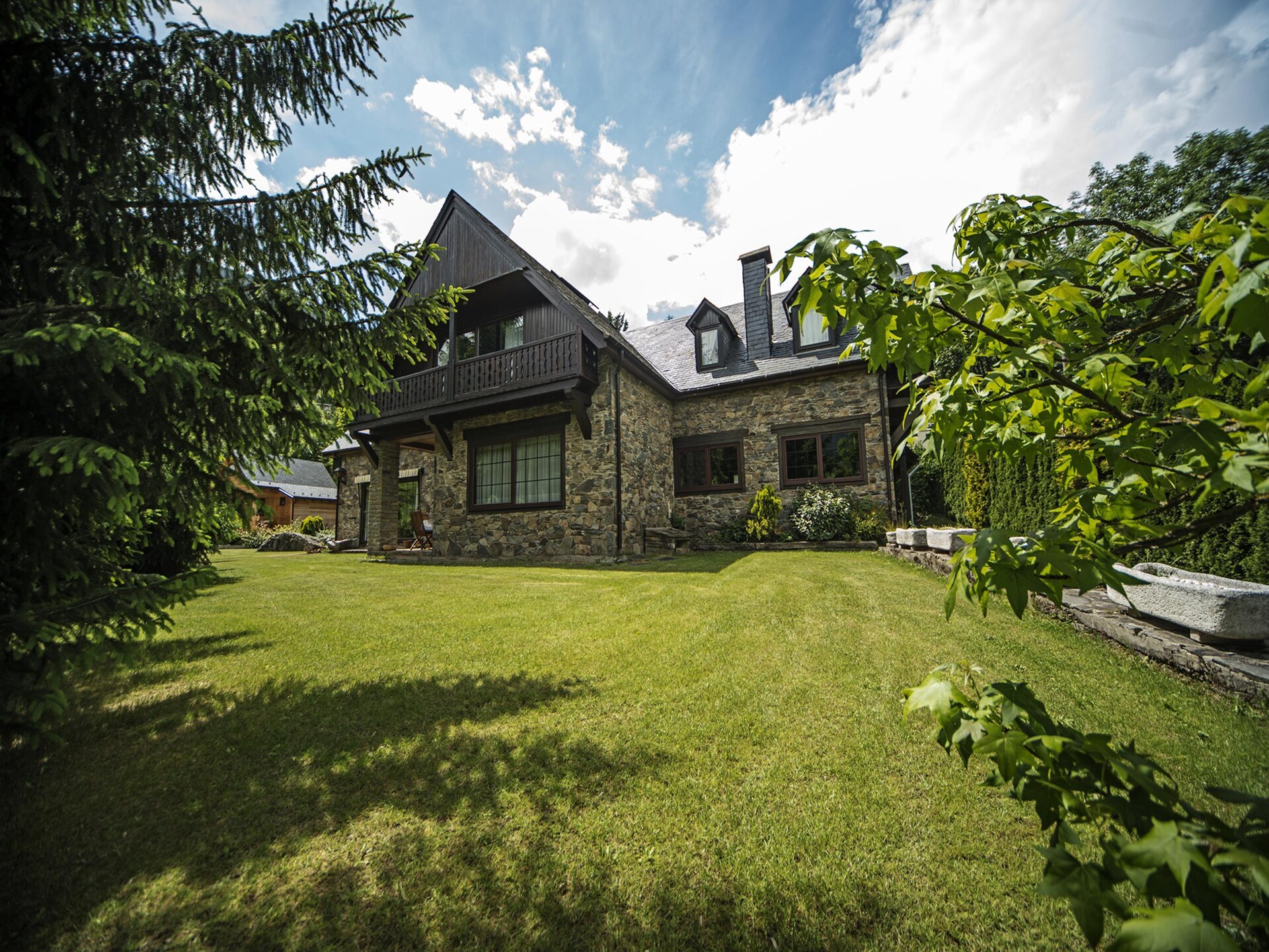 Casa Pepe 10: Ruim stenen huis met tuin en bergzicht in Vielha - foto 4