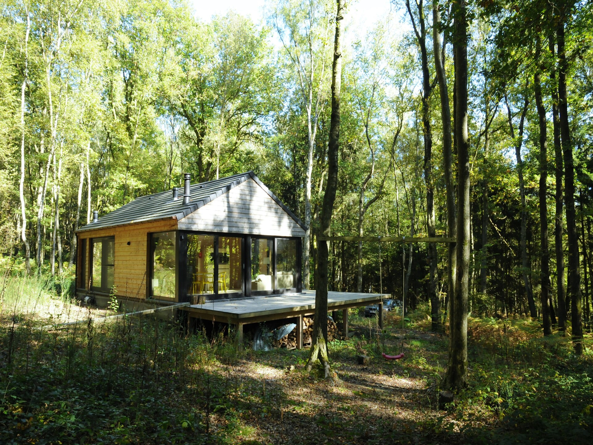 Modern vakantiehuis Droles d'écureuil in Oignies en Thierache - foto 2