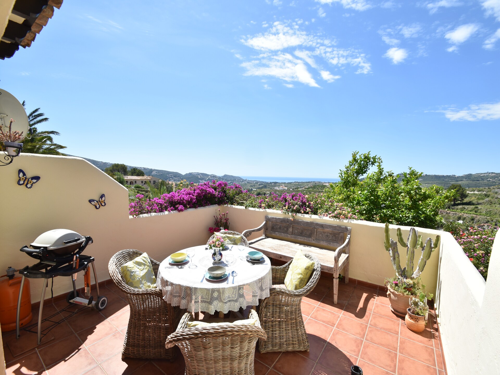 Casa Kola: Zeezichtvilla met tuin bij Moraira - foto 4