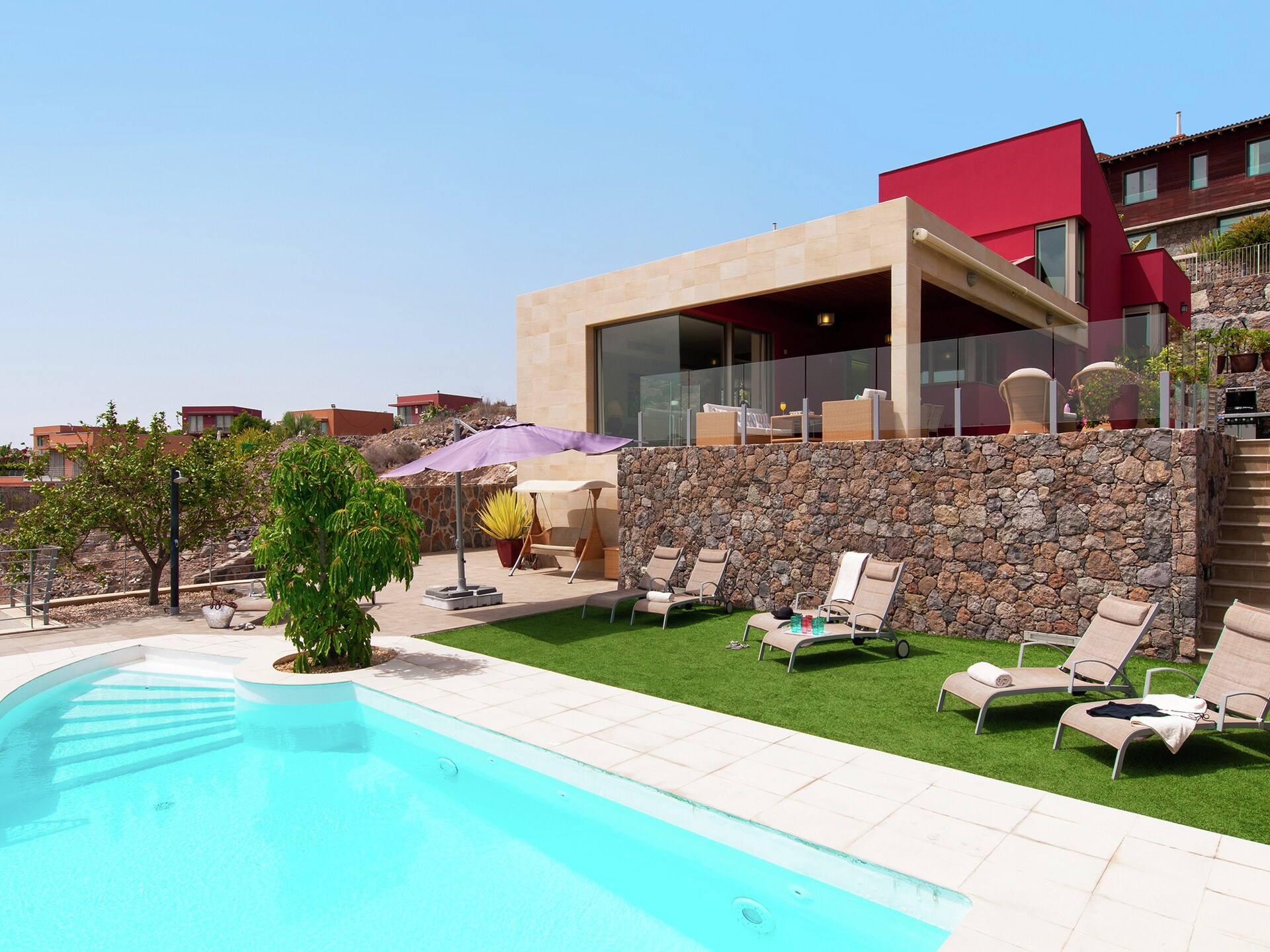 Luxe villa met privézwembad en spectaculair uitzicht op golfbaan Salobre - foto 6