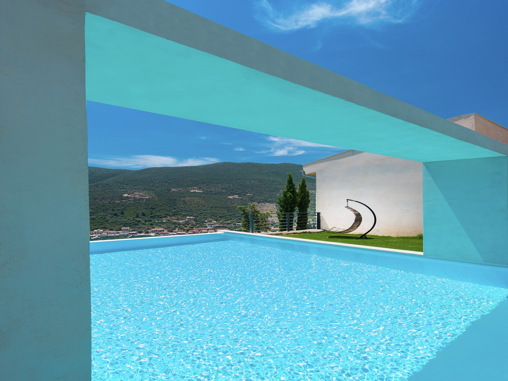 Villa Krystle: Luxe villa met zwembad en zeezicht bij Sivota, Lefkas - foto 12