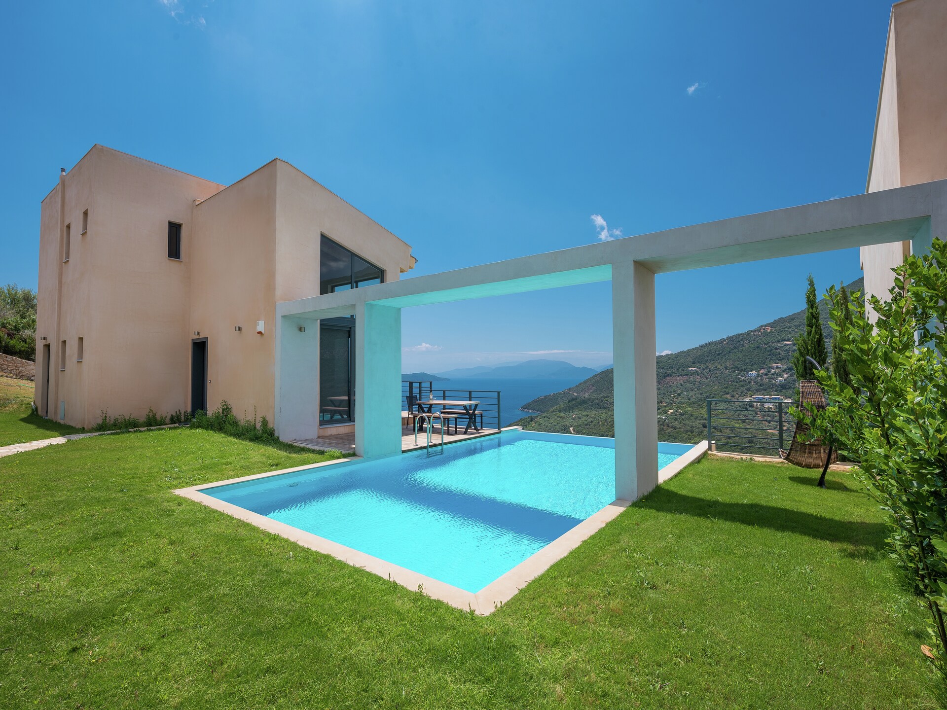 Villa Krystle: Luxe villa met zwembad en zeezicht bij Sivota, Lefkas - foto 4