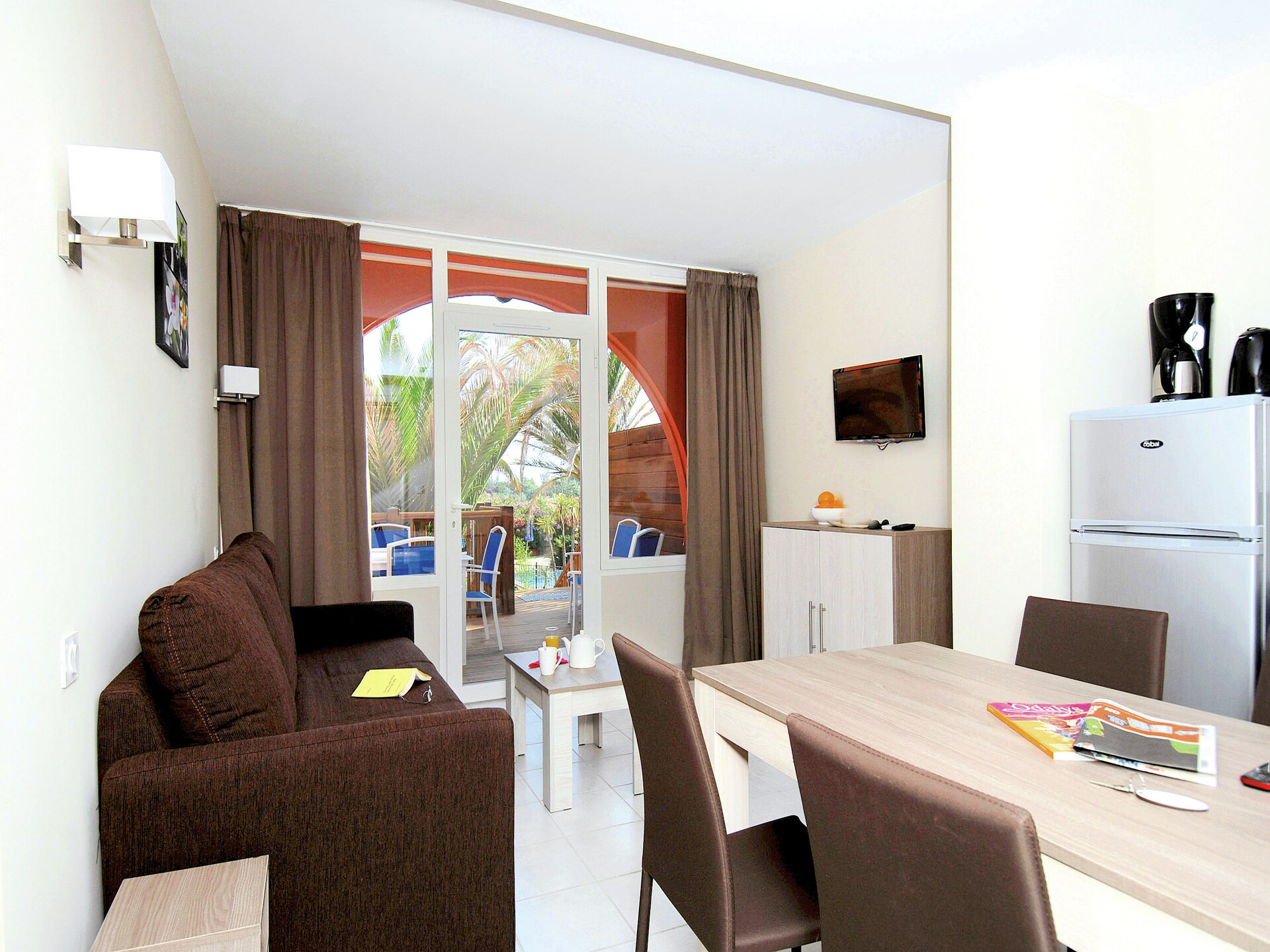 Modern appartement voor 6 op autovrij park, 400m van strand Cap d'Agde - foto 8