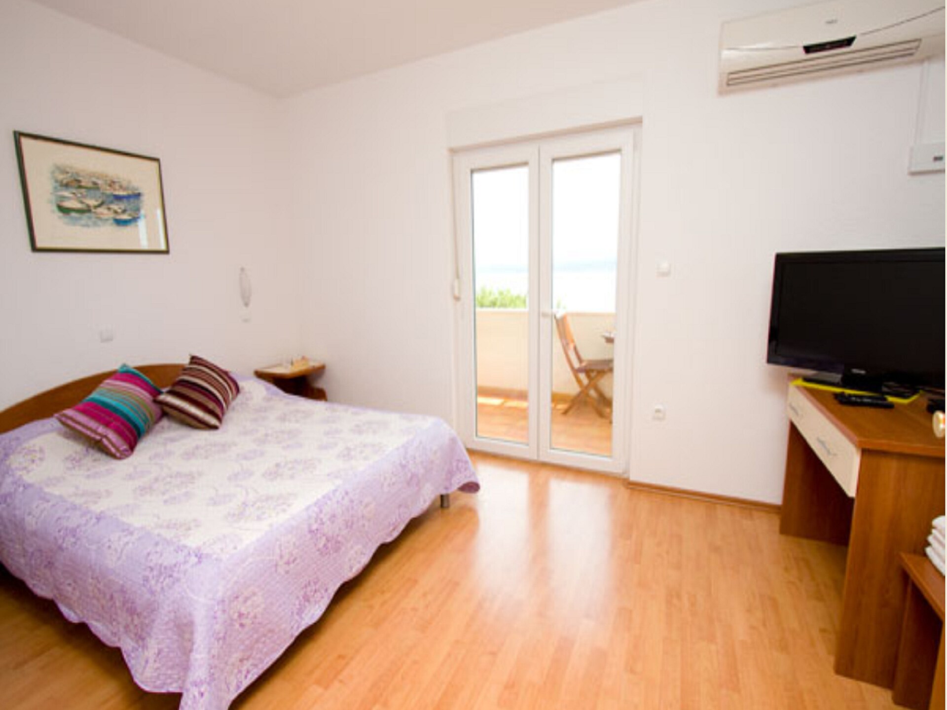 Appartement David met gedeeld infinity zwembad en zeezicht in Čelina - foto 14
