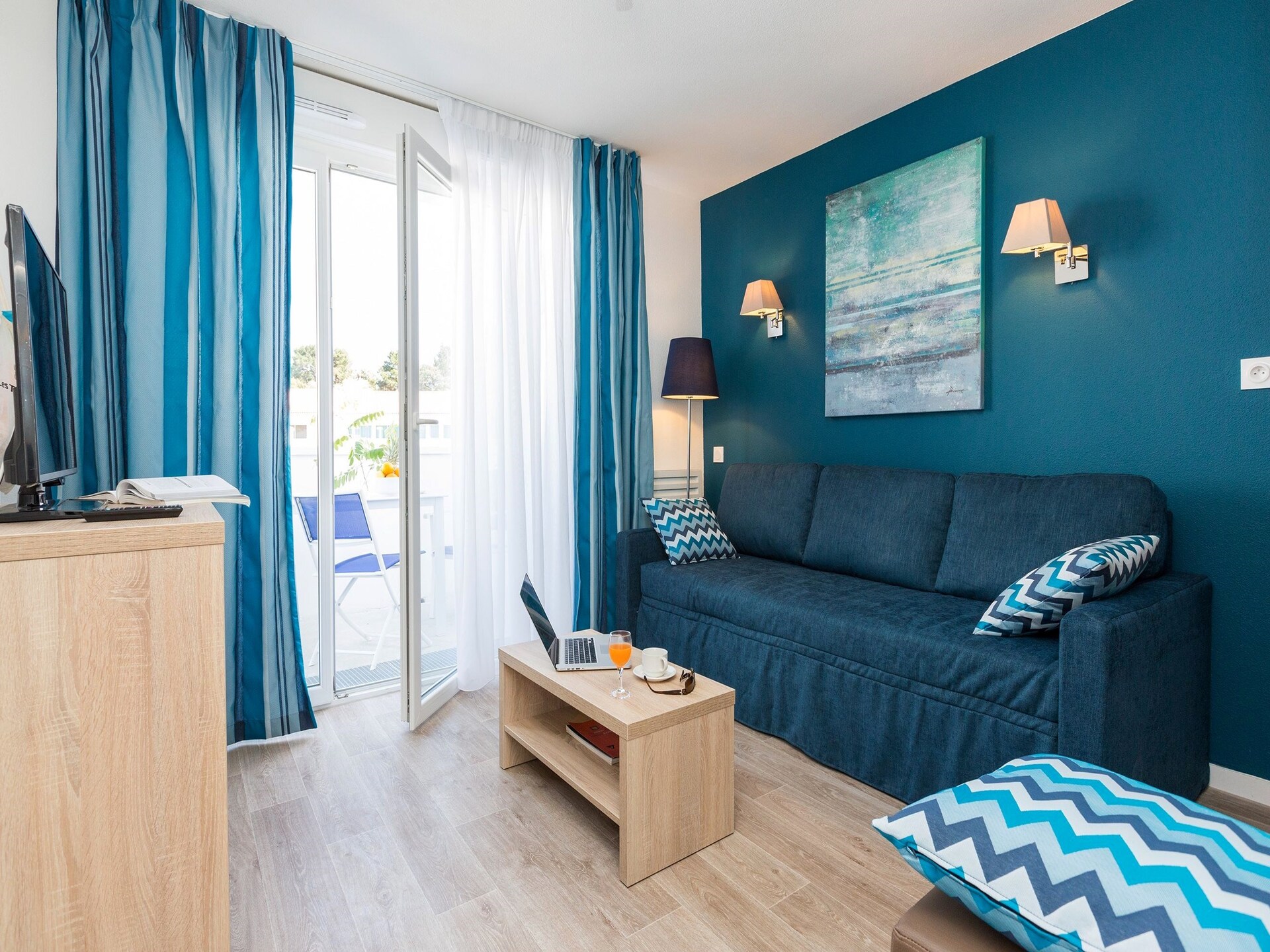 Knus appartement voor 4 op vakantiepark Le Domaine des Pins, Noirmoutier - foto 12